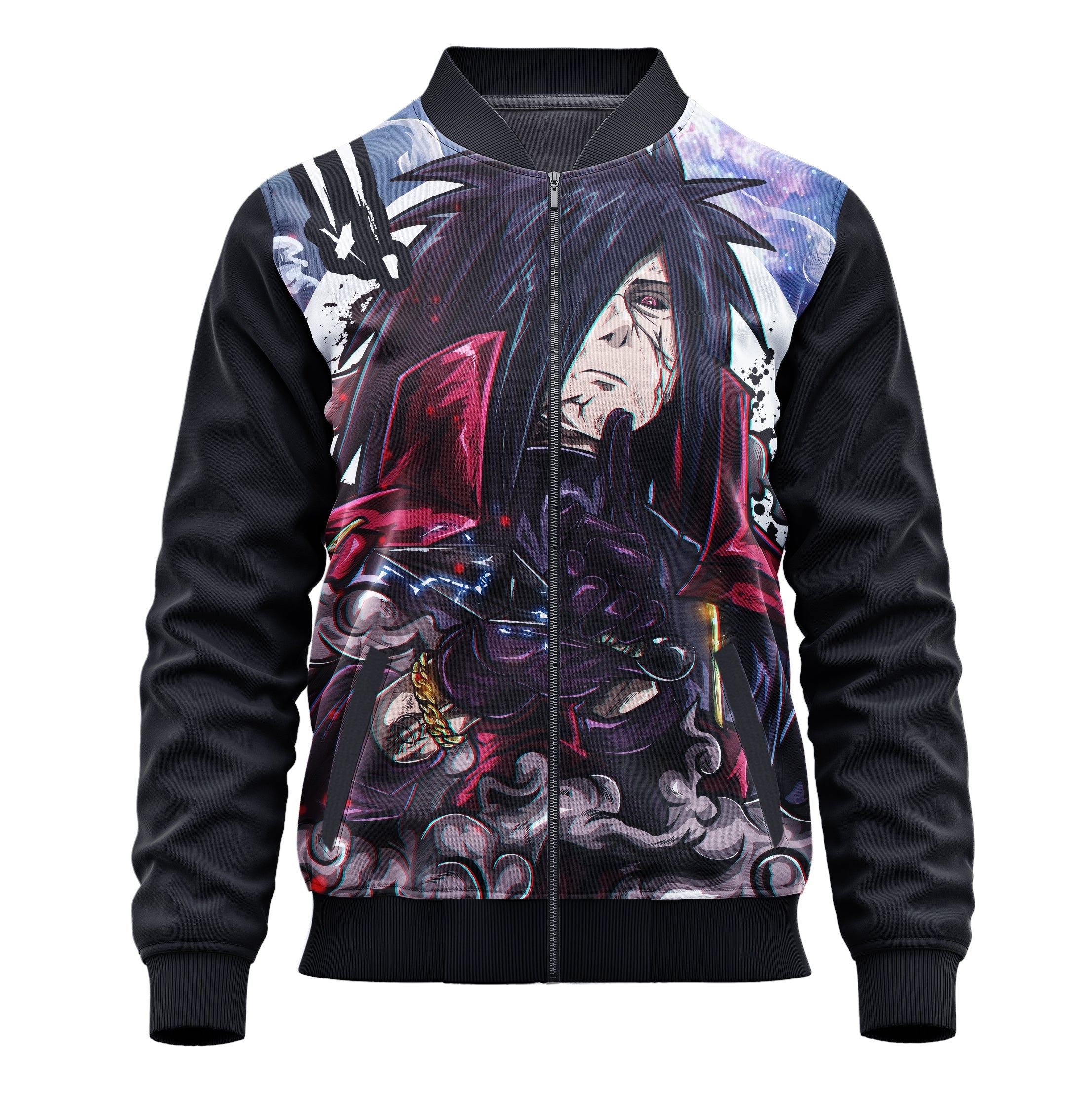 Madara Uchiha Naruto Shippuden Jacket - Adult & Kids Cosplay Hoodie