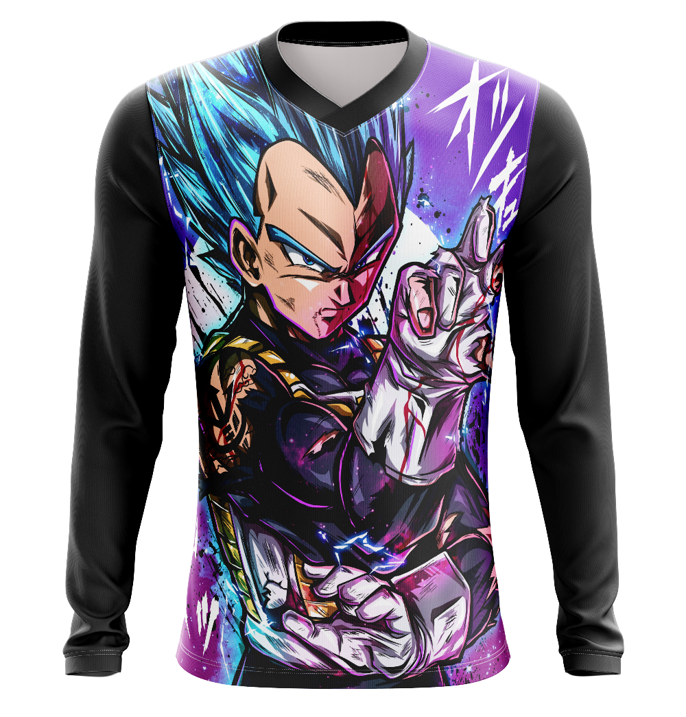 Vegeta SSJ Blue - Dragon Ball Super Long Sleeve T-Shirt