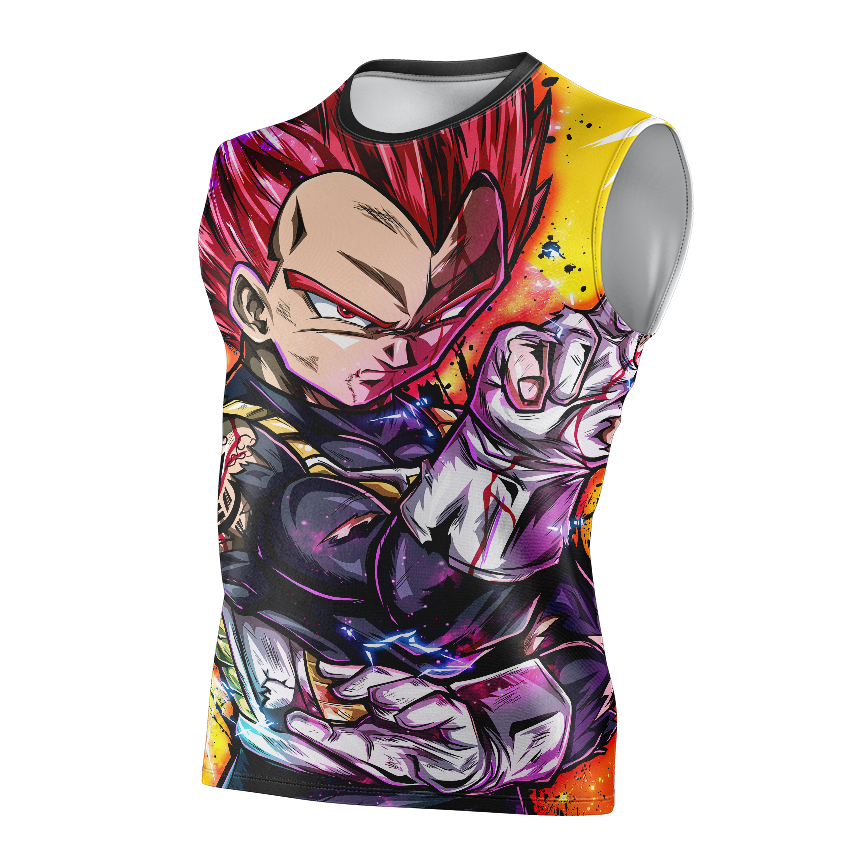 Vegeta SSJ God - Dragon Ball Super Short Sleeve T-Shirt