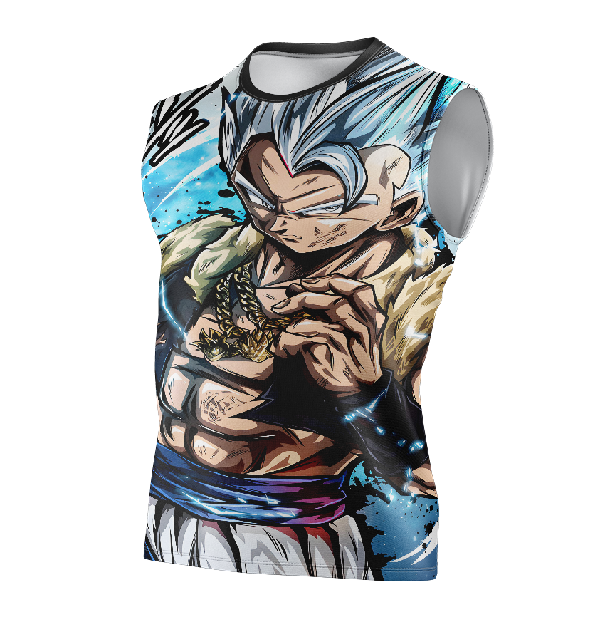Gogeta Ultra Instinct - Dragon Ball Super Tank Top