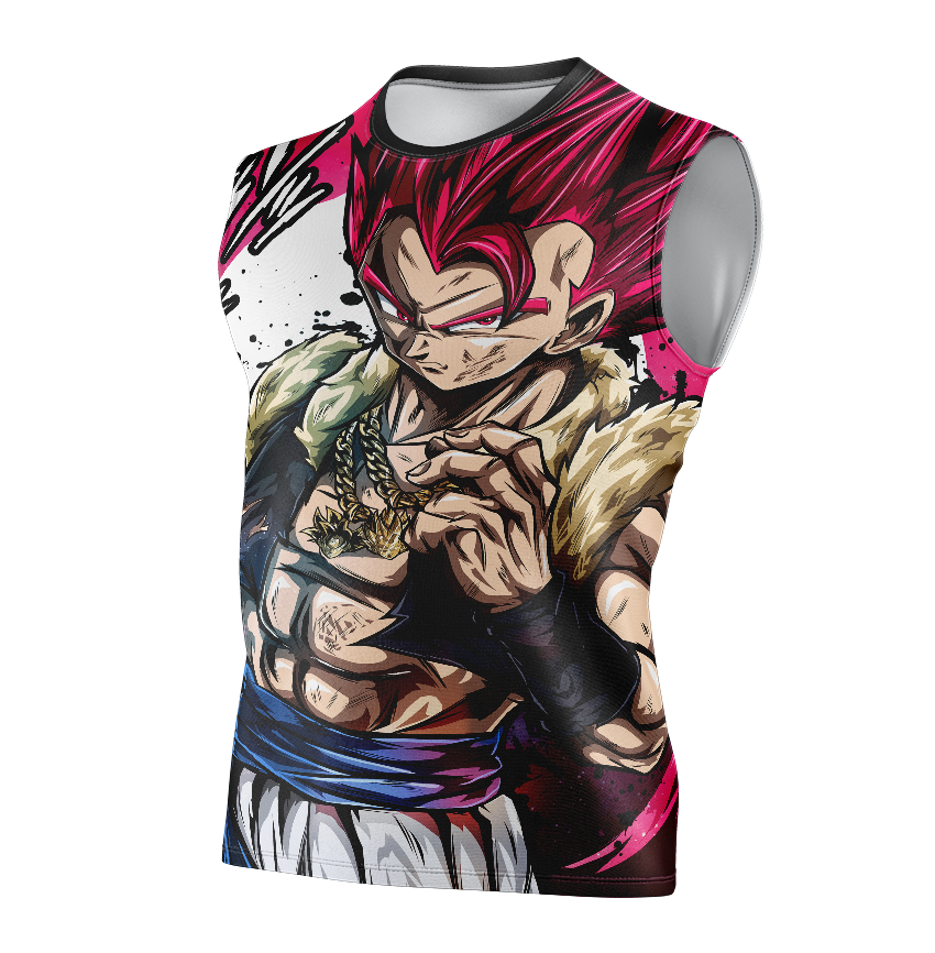 Gogeta SSJ God - Dragon Ball Super Tank Top
