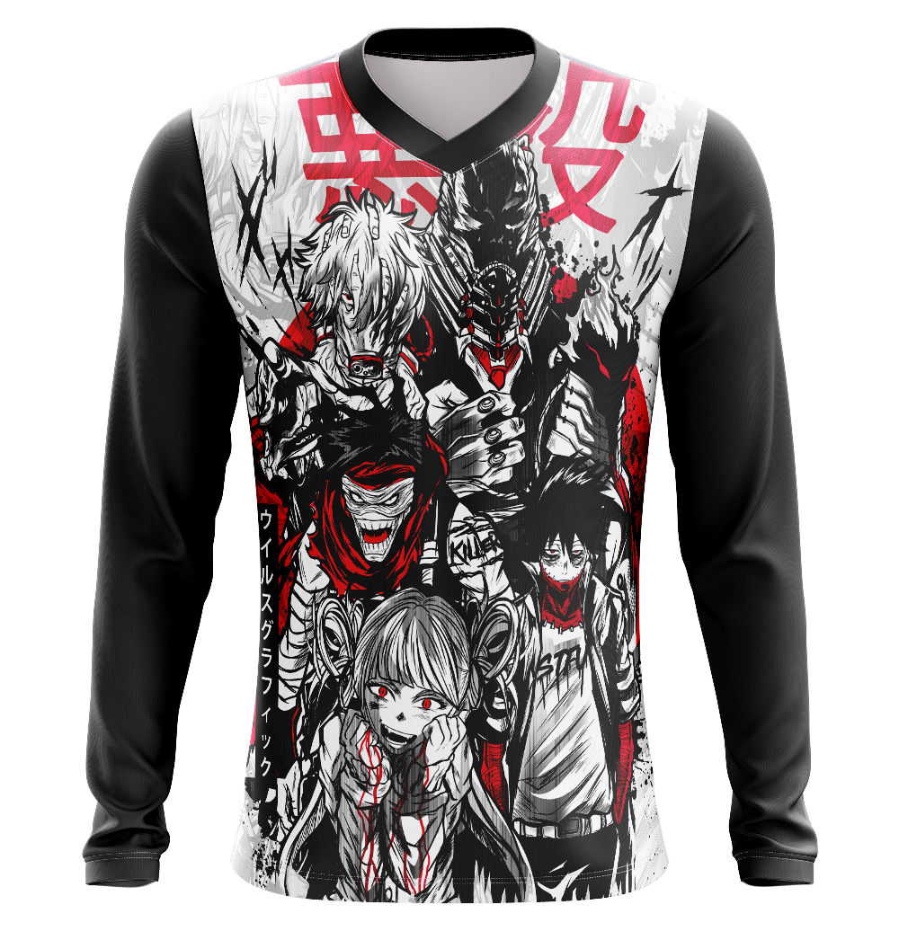 League of Villains - My Hero Academia Long Sleeve T-Shirt