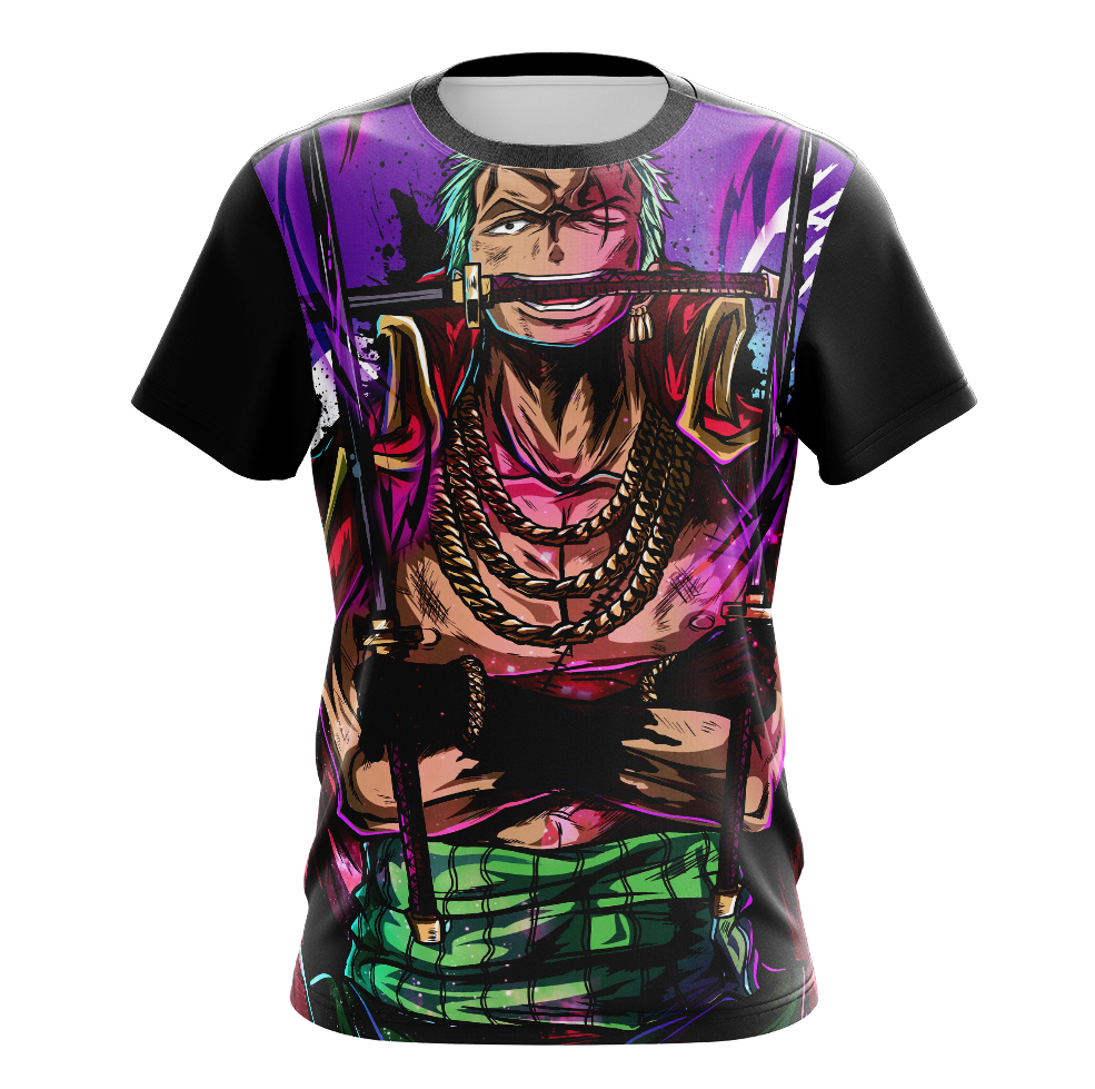 Roronoa Zoro One Piece Dry Fit T-Shirt - Tank Top 3D Print