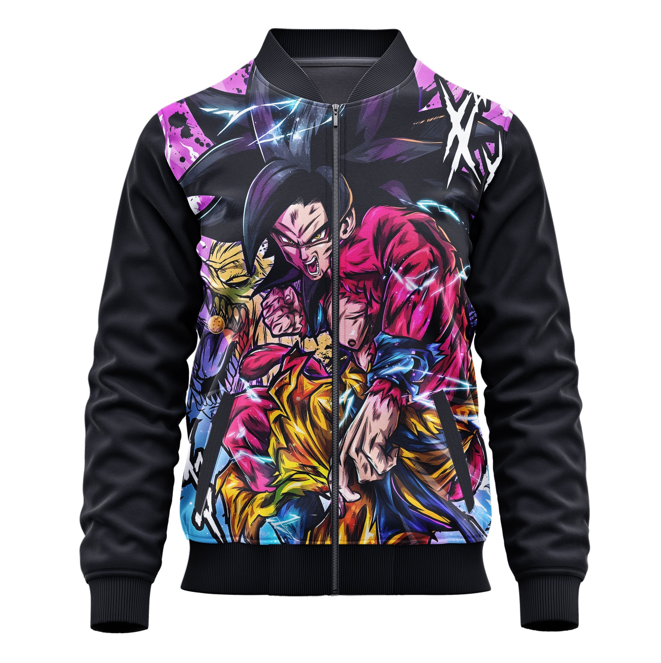 Goku Super Saiyan 4 (Dragon Ball GT) 3D Print Jacket - Adult & Kids Unisex