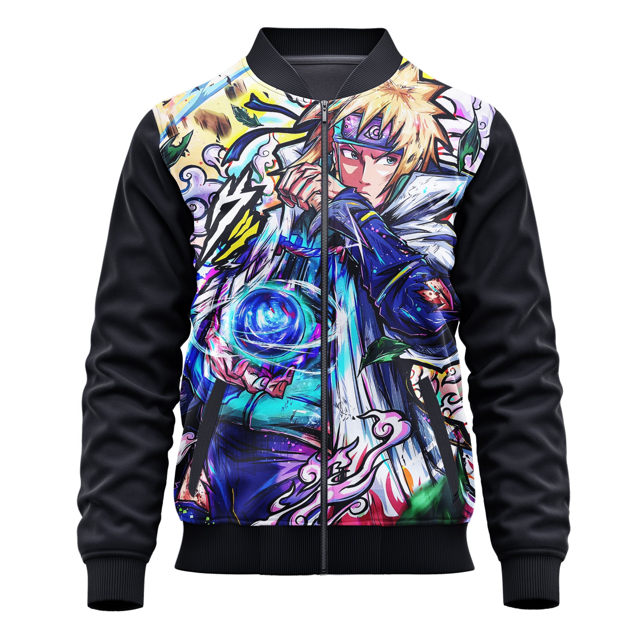 Minato Namikaze (Naruto Shippuden) 3D Print Jacket - Adult & Kids Unisex