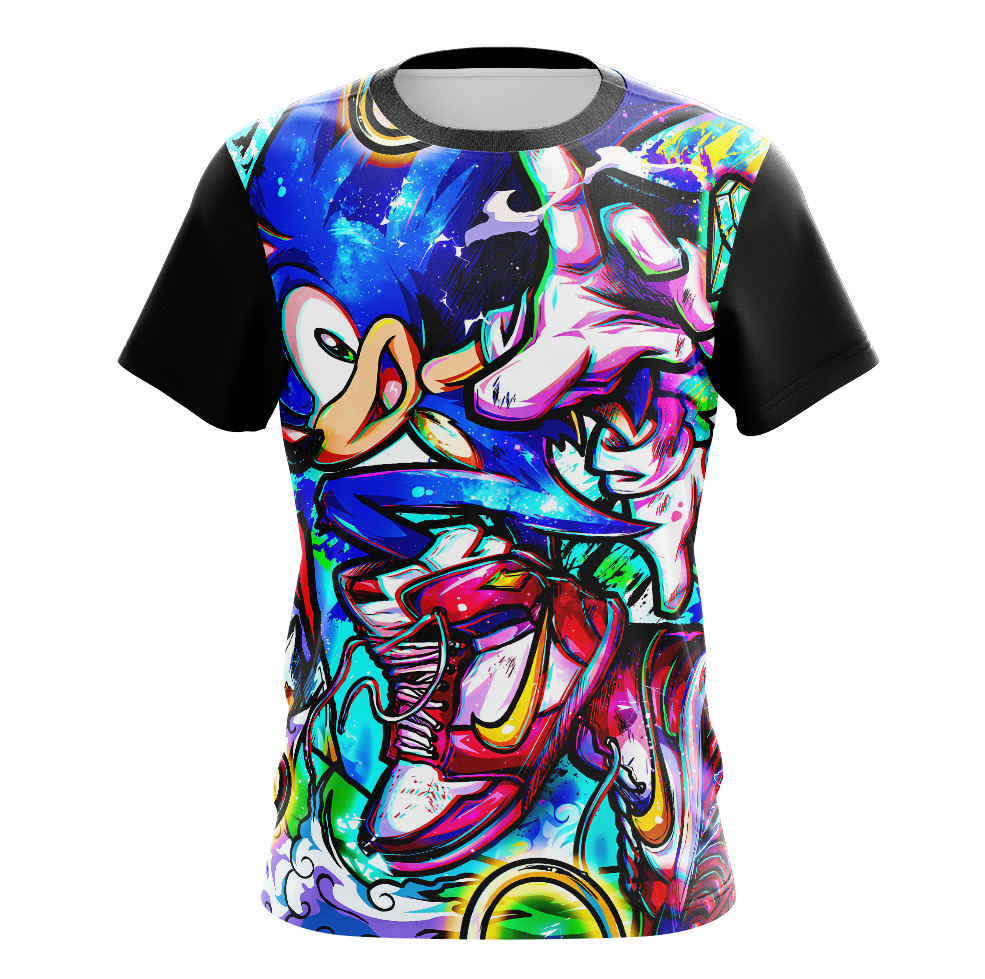 Sonic 2 Movie Dry Fit T-Shirt - Tank Top 3D Print