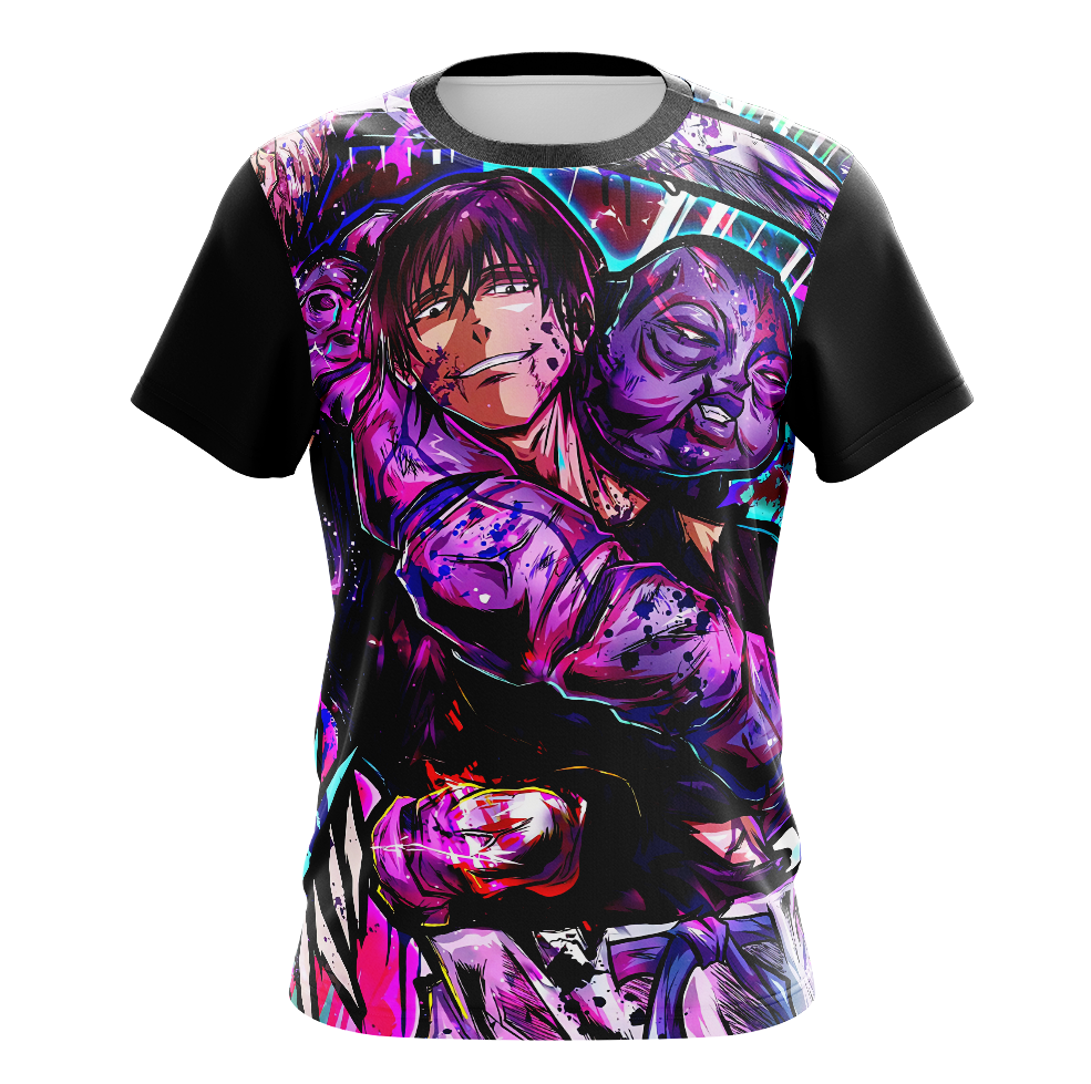Toji Fushiguro Jujutsu Kaisen Dry Fit T-Shirt - Short Sleeve 3D Print