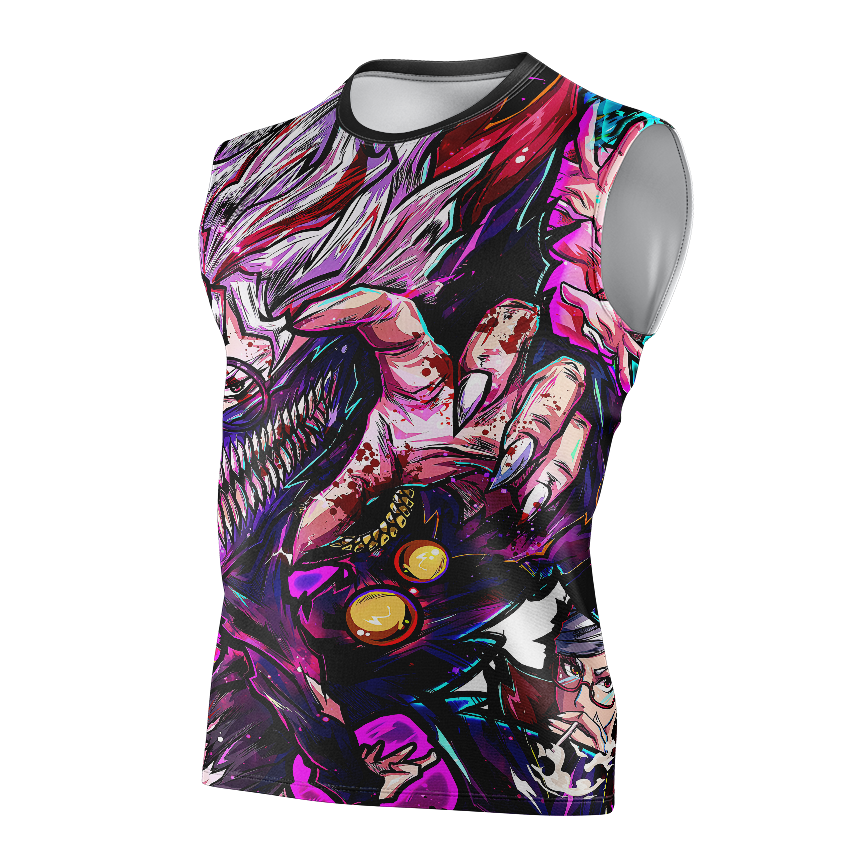 Okarun Dandadan Dry Fit T-Shirt - Long Sleeve 3D Print