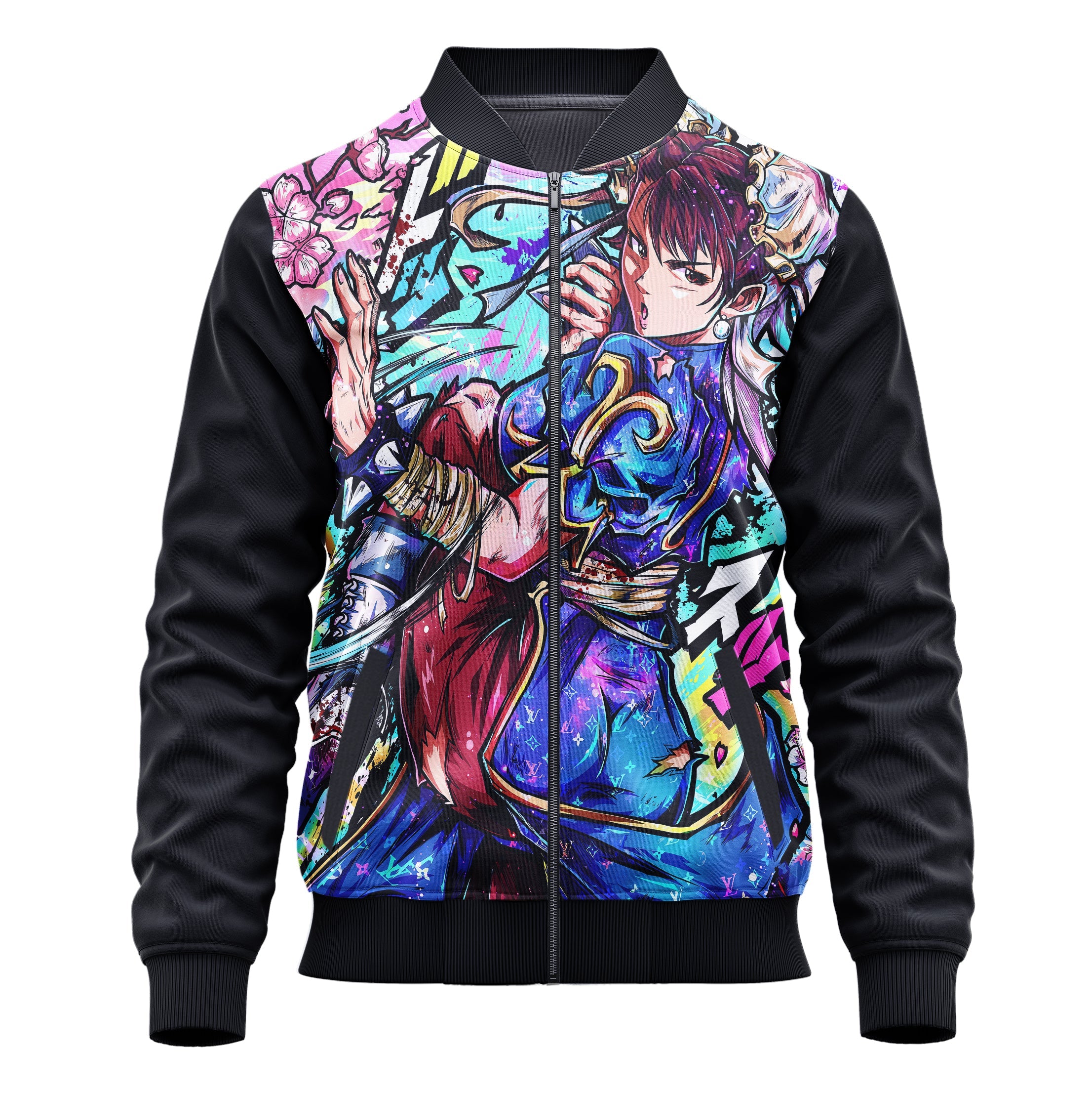 Chun-Li (Street Fighter) 3D Print Jacket - Adult & Kids Unisex