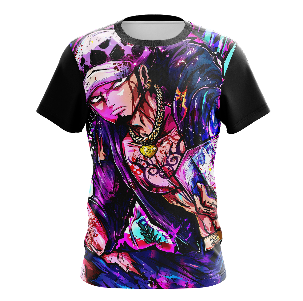 Trafalgar Law One Piece Dry Fit T-Shirt - Short Sleeve 3D Print