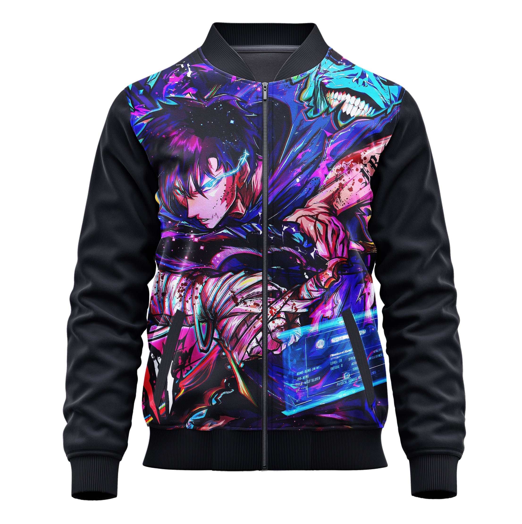 Sung Jin-Woo (Solo Leveling) 3D Print Jacket - Adult & Kids Unisex