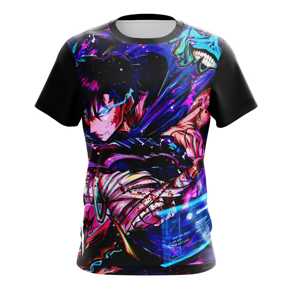 Sung Jin-Woo Solo Leveling Dry Fit T-Shirt - Tank Top 3D Print