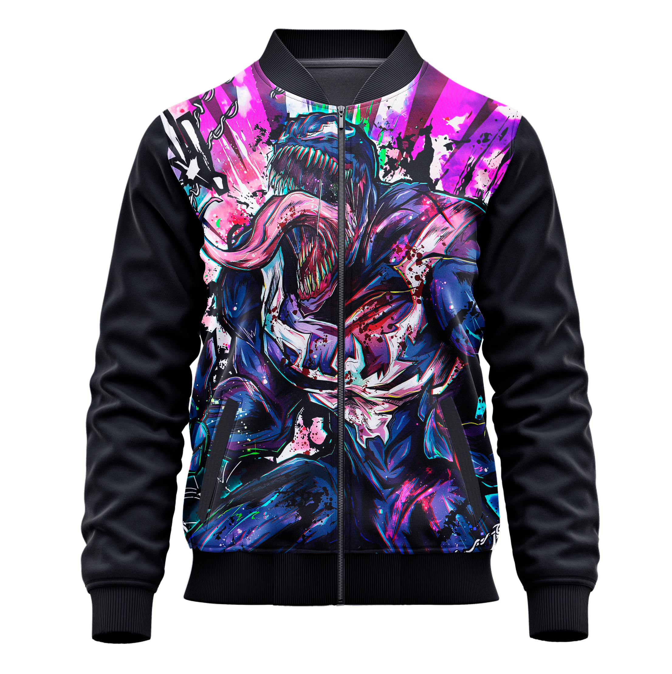 Eddie Brock - Venom 3D Print Jacket - Adult & Kids Unisex