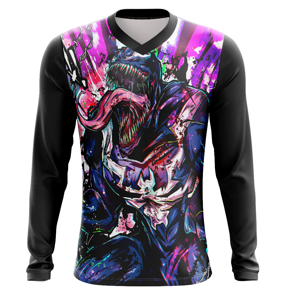 Venom (Eddie Brock) Dry Fit T-Shirt - Short Sleeve 3D Print