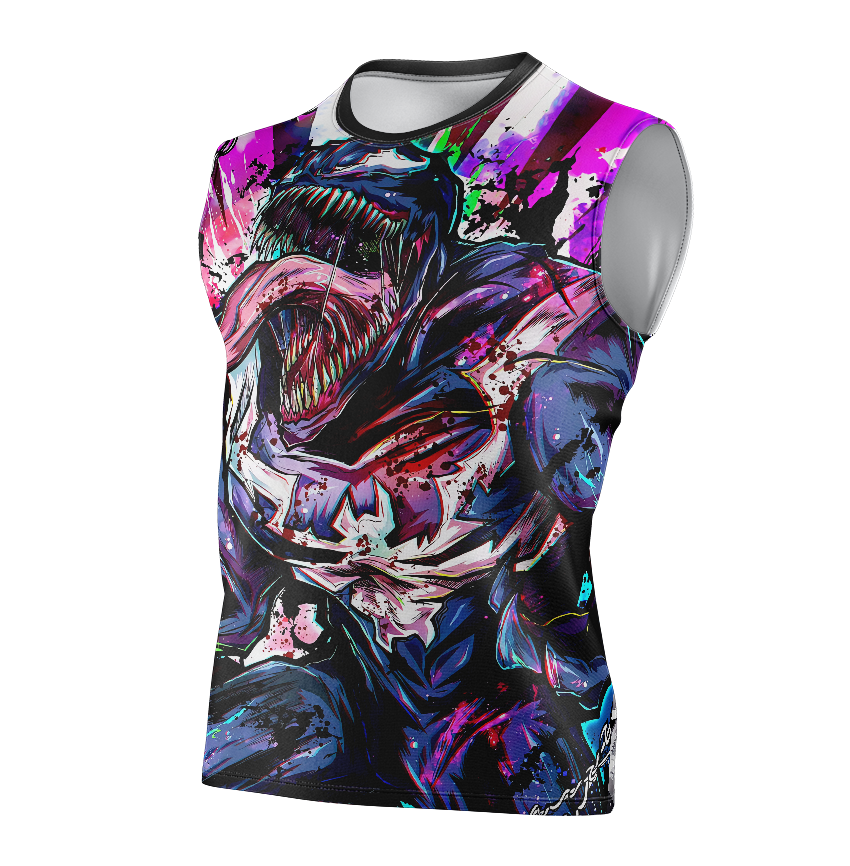 Venom (Eddie Brock) Dry Fit T-Shirt - Short Sleeve 3D Print