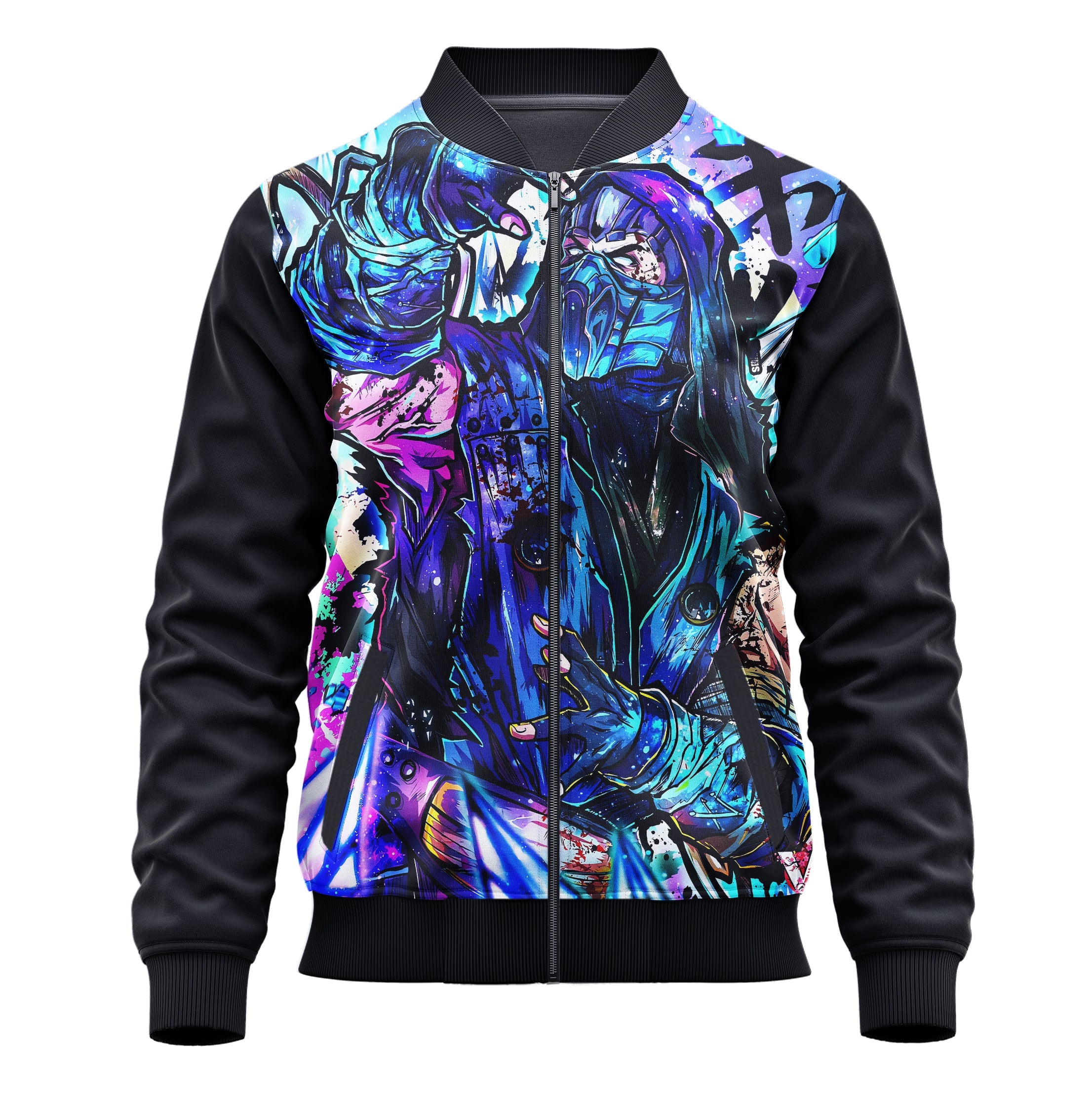 Sub-Zero (Mortal Kombat) 3D Print Jacket - Adult & Kids Unisex