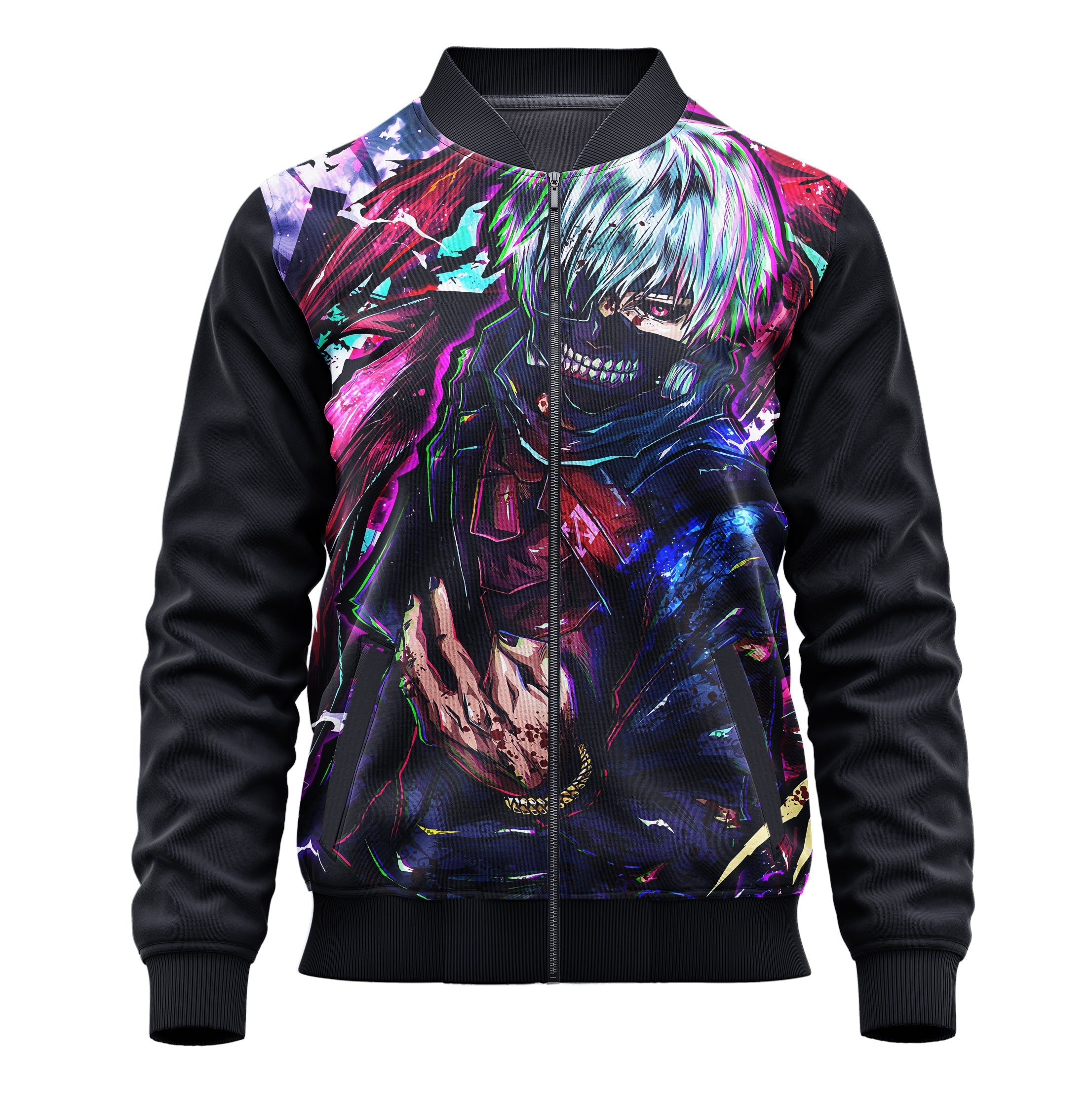 Kaneki Ken (Tokyo Ghoul) 3D Print Jacket - Adult & Kids Unisex