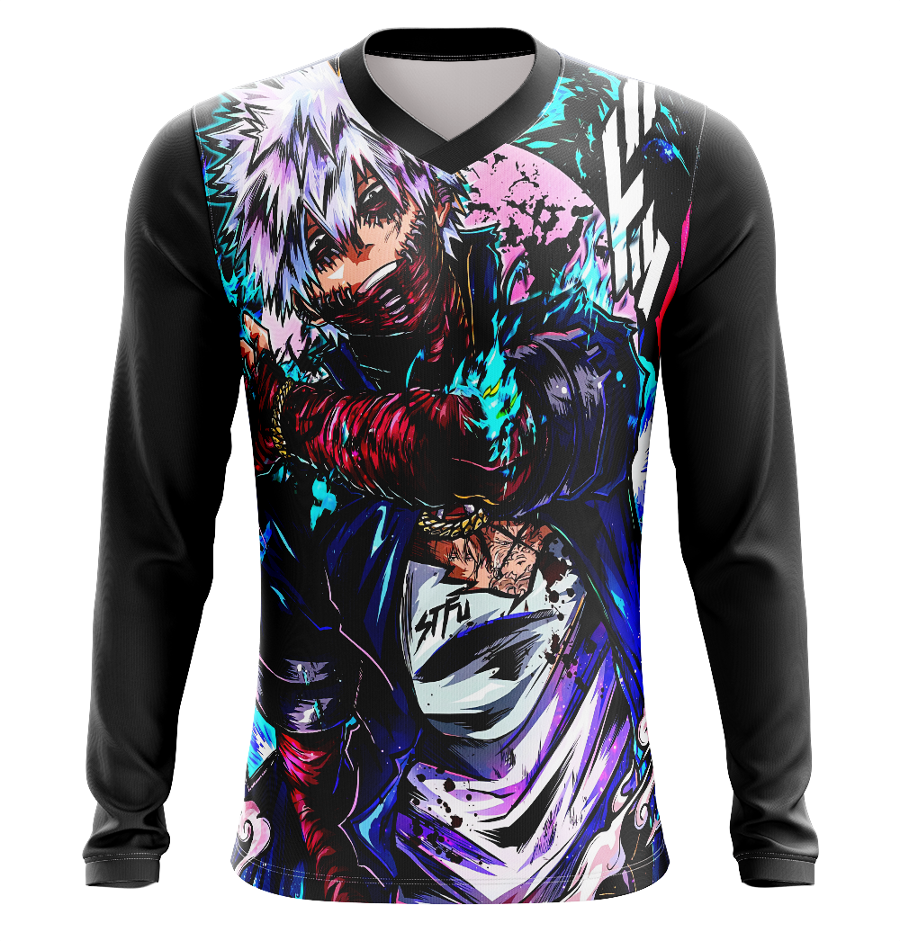 Dabi My Hero Academia Dry Fit T-Shirt - Short Sleeve 3D Print
