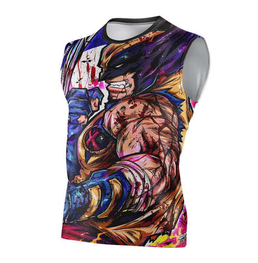 Wolverine X-Men '97 Dry Fit T-Shirt - Long Sleeve 3D Print
