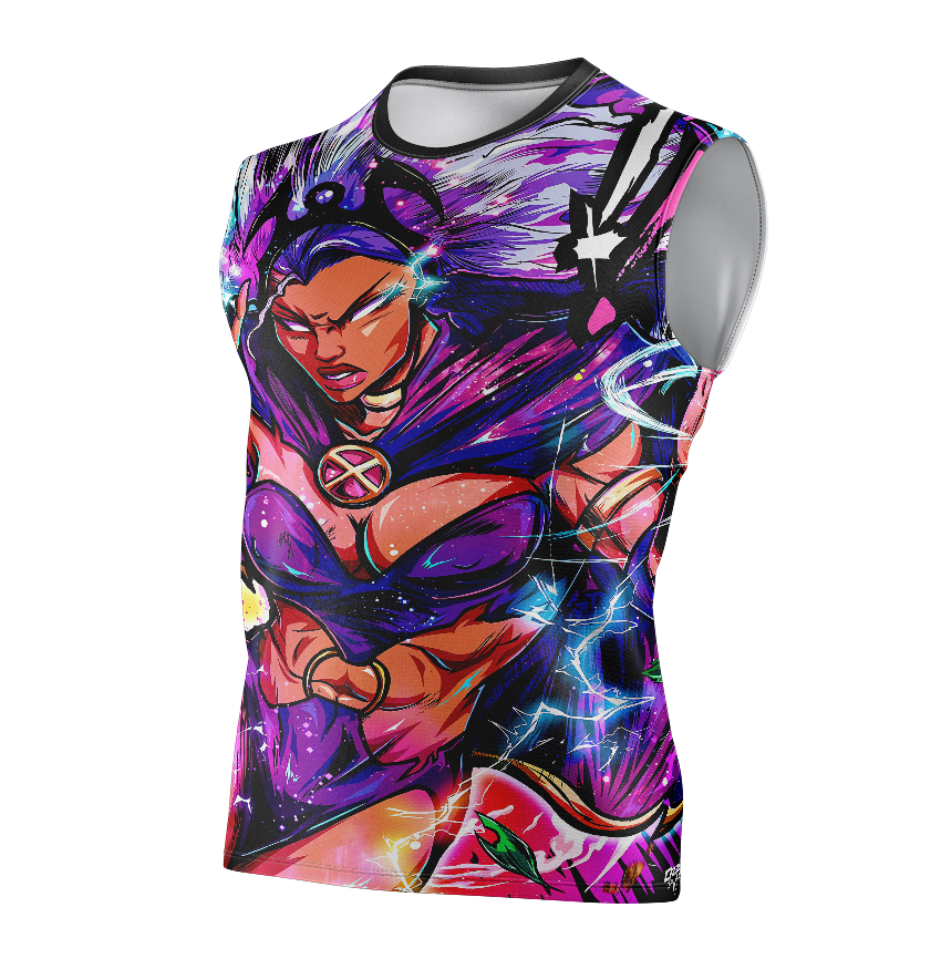 Storm X-Men '97 Dry Fit T-Shirt - Short Sleeve 3D Print