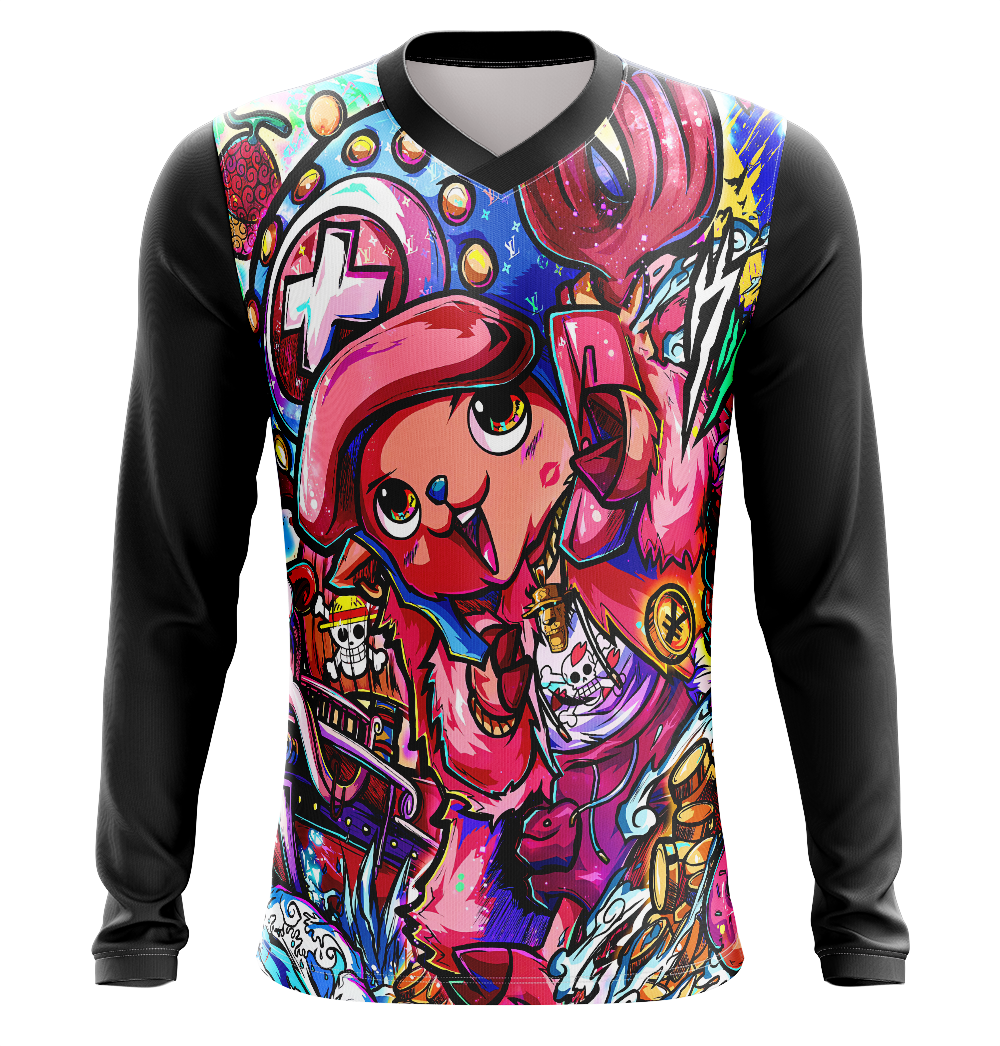 Chopper One Piece Dry Fit T-Shirt - Short Sleeve 3D Print