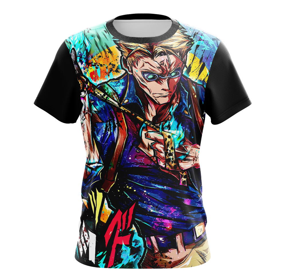 Nanami Jujutsu Kaisen Dry Fit T-Shirt - Long Sleeve 3D Print