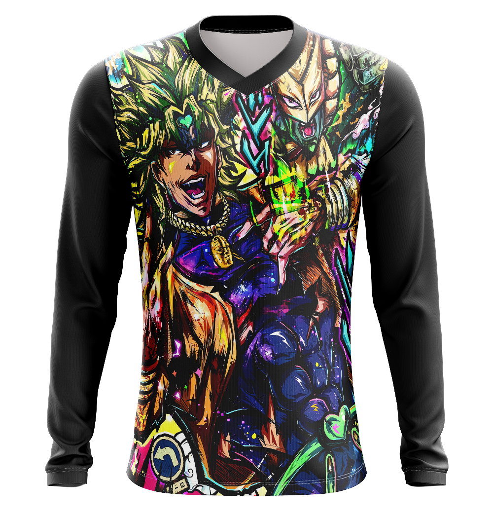 Dio Brando JoJo's Bizarre Adventure Dry Fit T-Shirt - Tank Top 3D Print