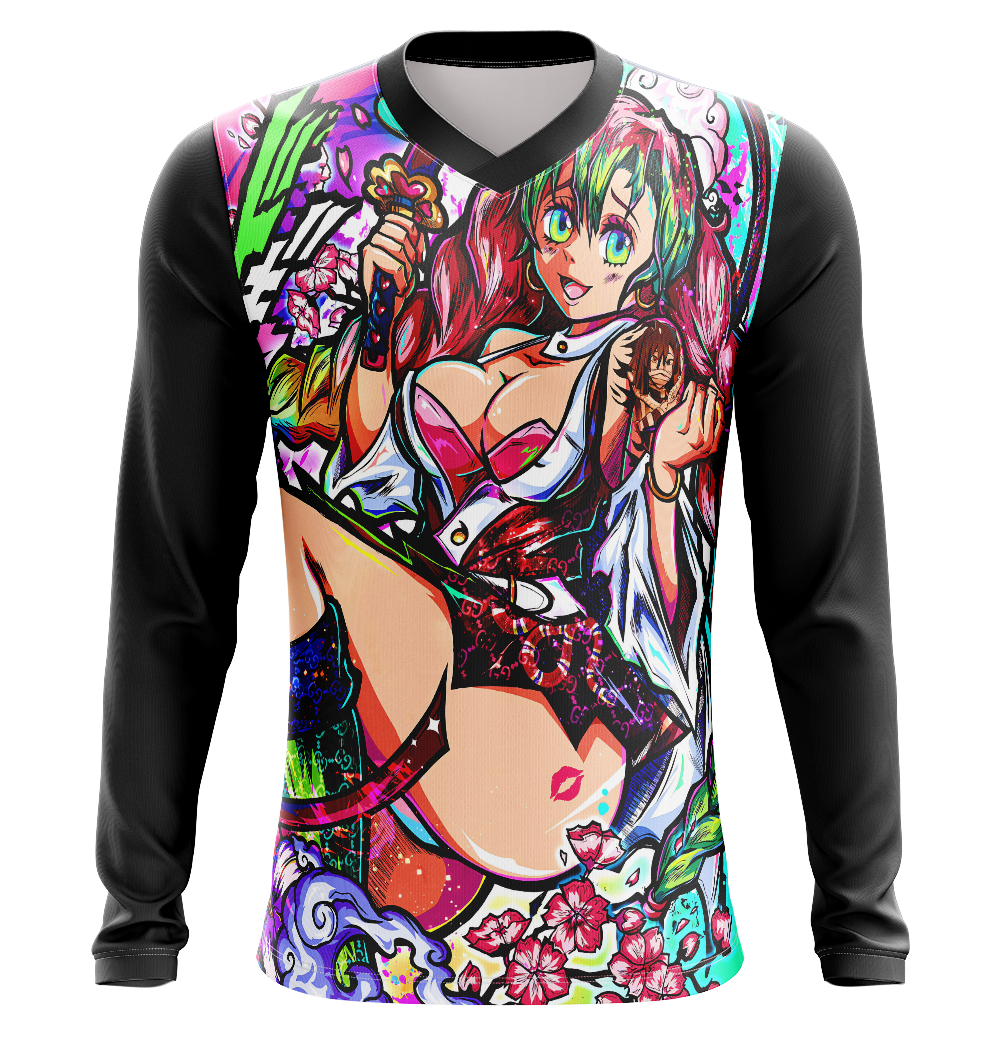 Mitsuri Kanroji Demon Slayer Dry Fit T-Shirt - Short Sleeve 3D Print