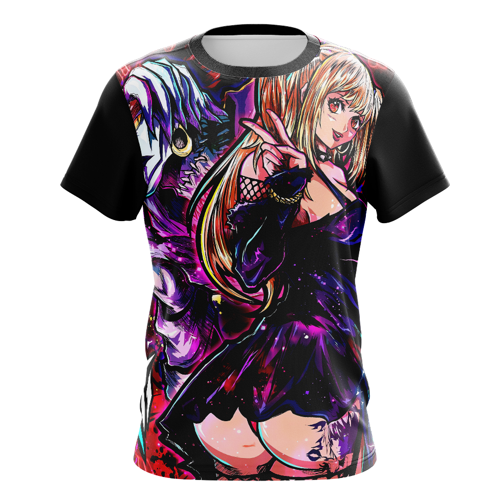 Misa Amane Death Note Dry Fit T-Shirt - Short Sleeve 3D Print