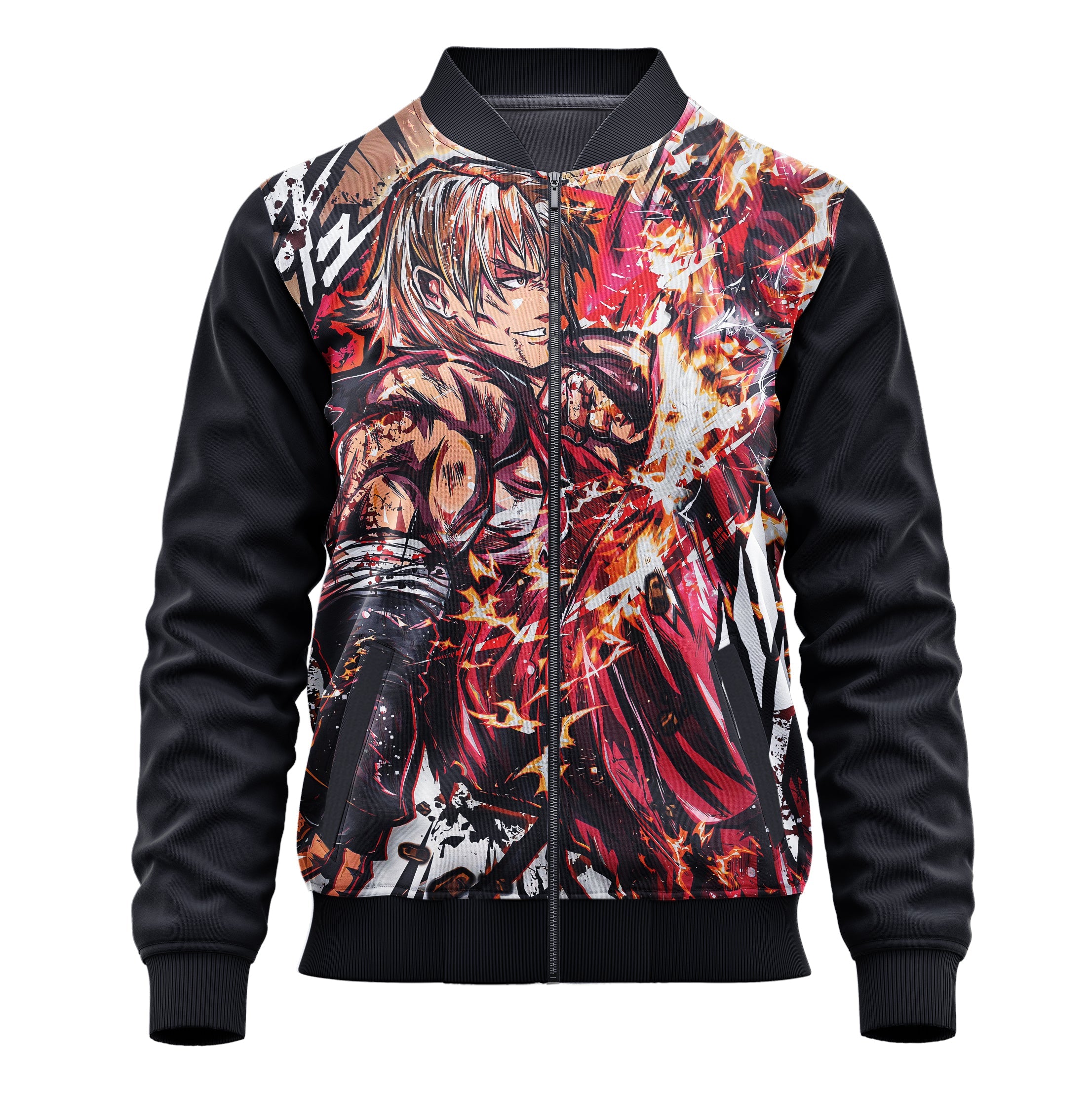 Ken Masters (Street Fighter) 3D Print Jacket - Adult & Kids Unisex