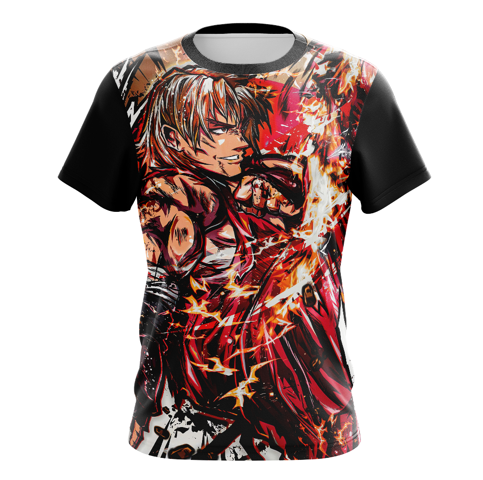 Ken Masters Street Fighter Tank Top - Cosplay Dry Fit Shirt