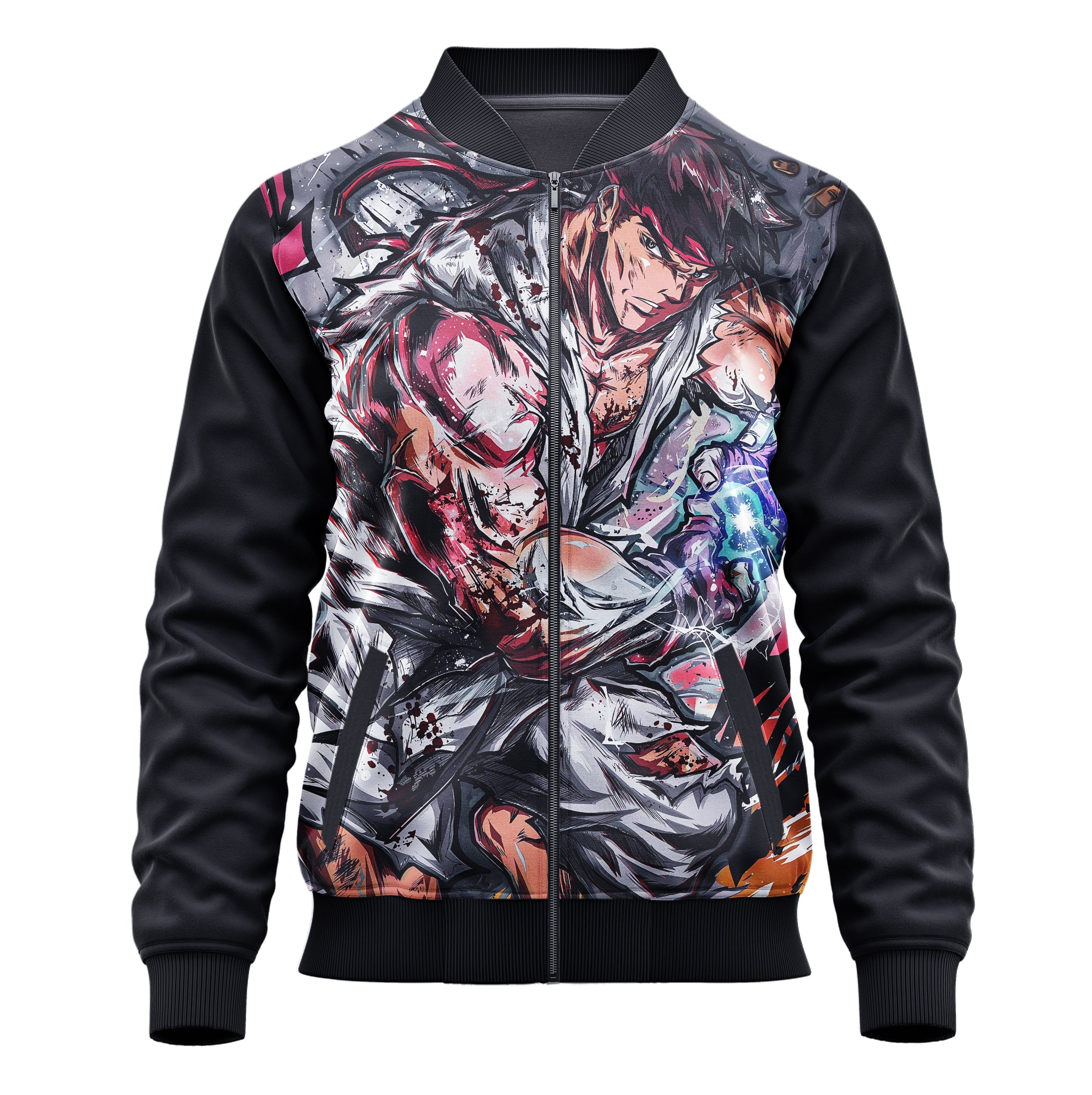 Ryu (Street Fighter) 3D Print Jacket - Adult & Kids Unisex