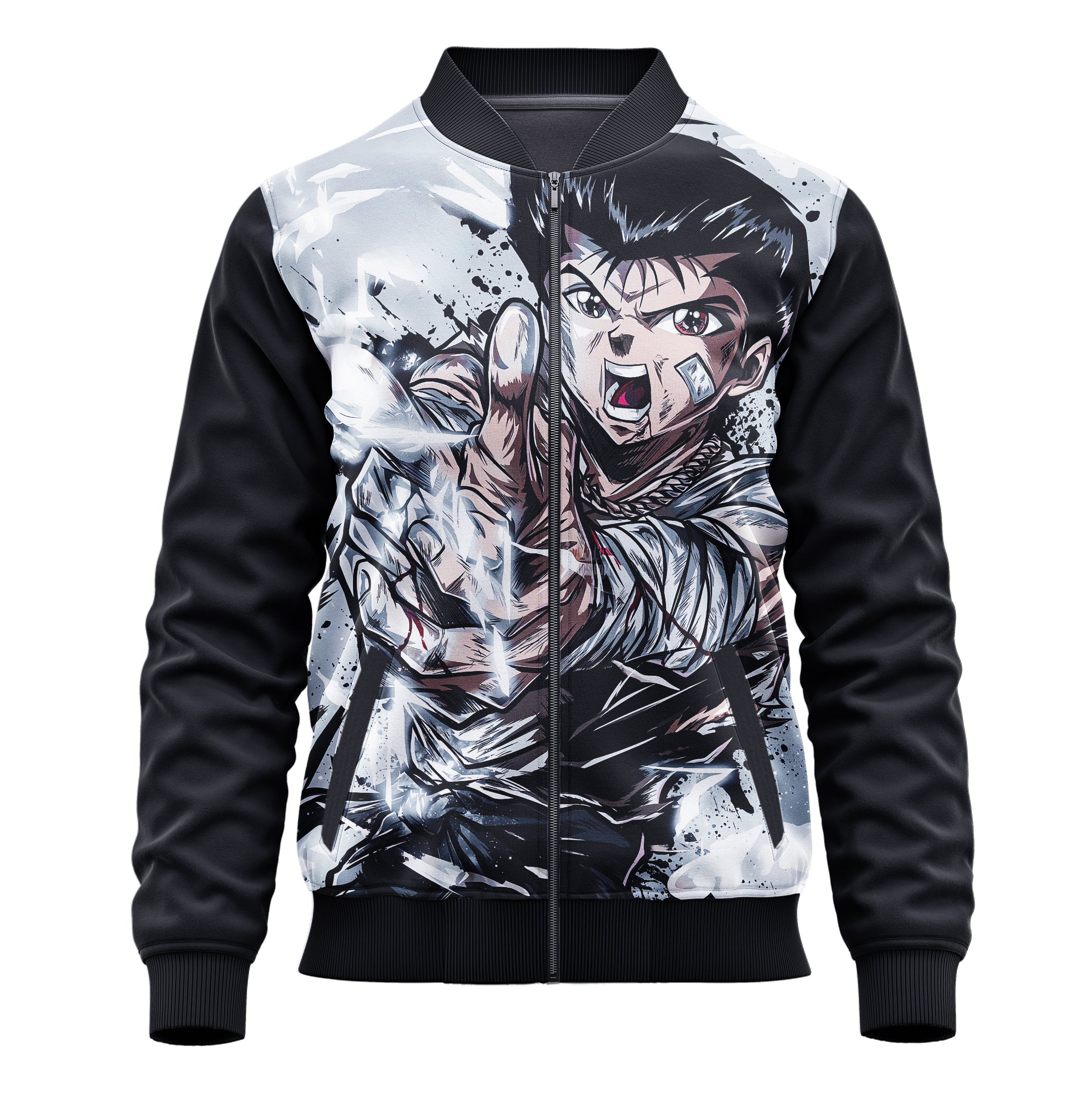 Yusuke Urameshi (Yu Yu Hakusho) 3D Print Jacket - Adult & Kids Unisex