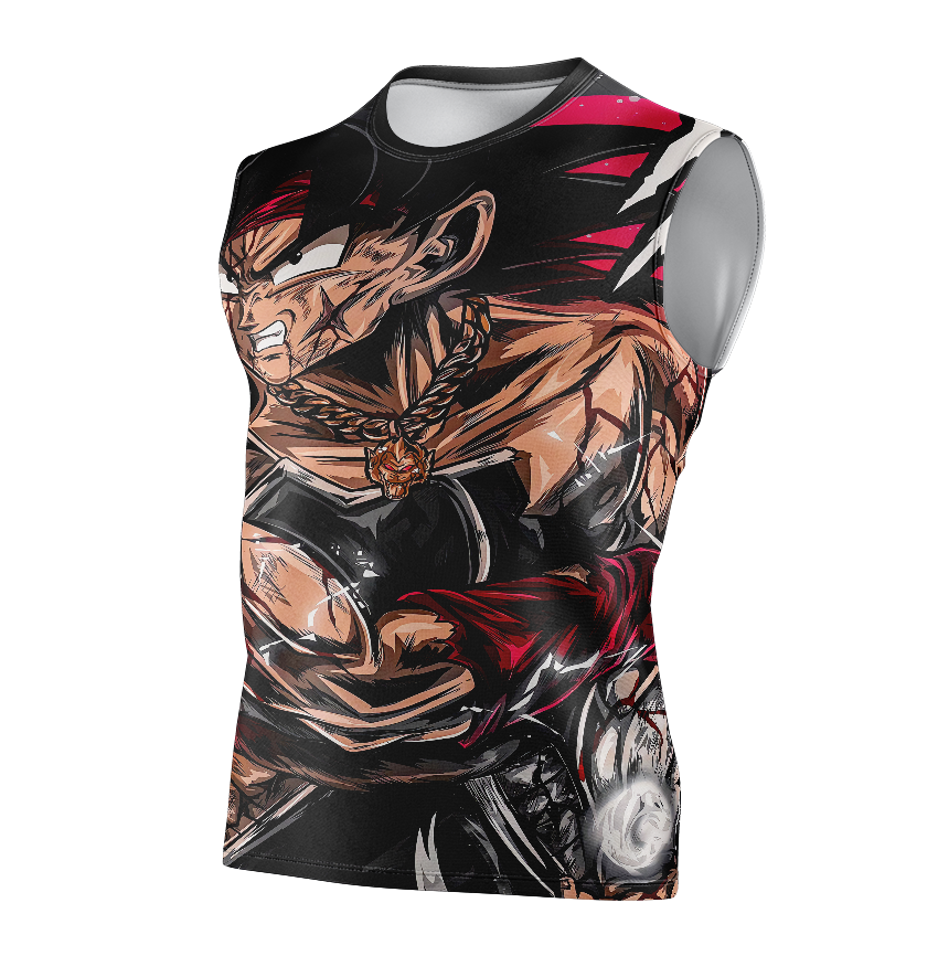 Bardock Dragon Ball Tank Top - Anime Cosplay Dry Fit Shirt