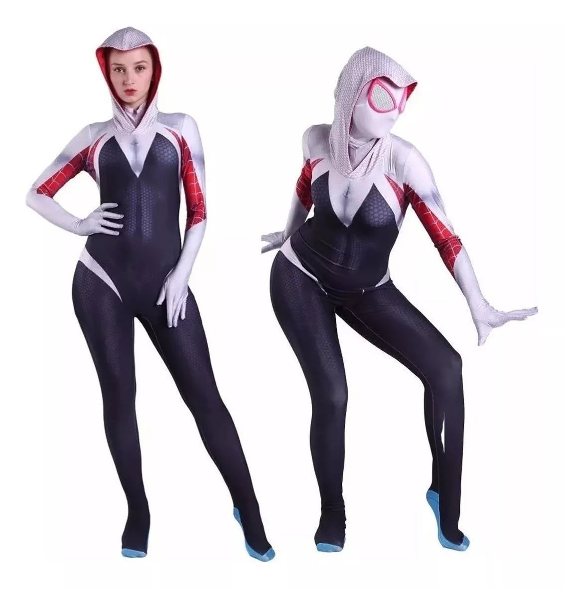Spider-Gwen (Ghost-Spider) Costume - Kids Cosplay Suit