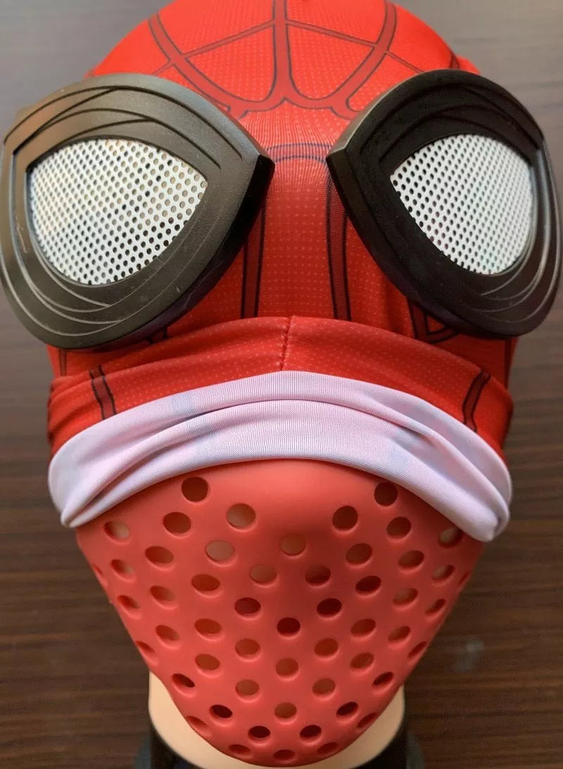 Spider-Man Face Shell - Flexible Silicone Cosplay Mask Liner
