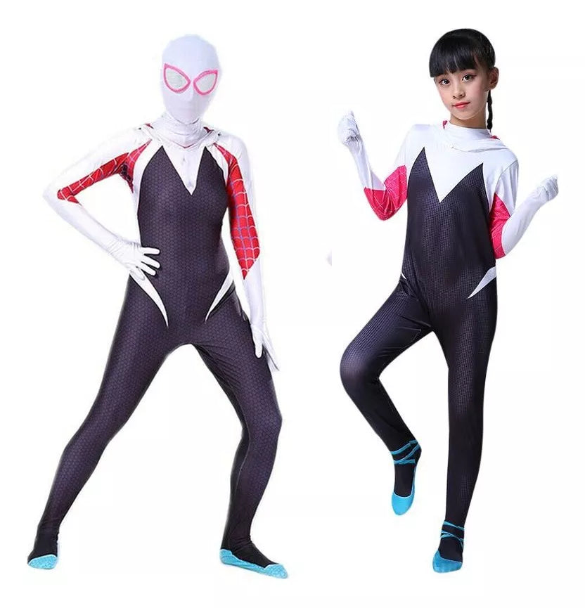 Spider-Gwen (Ghost-Spider) Costume - Kids Cosplay Suit