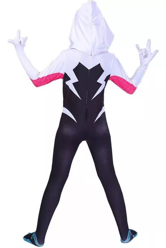 Spider-Gwen (Ghost-Spider) Costume - Kids Cosplay Suit