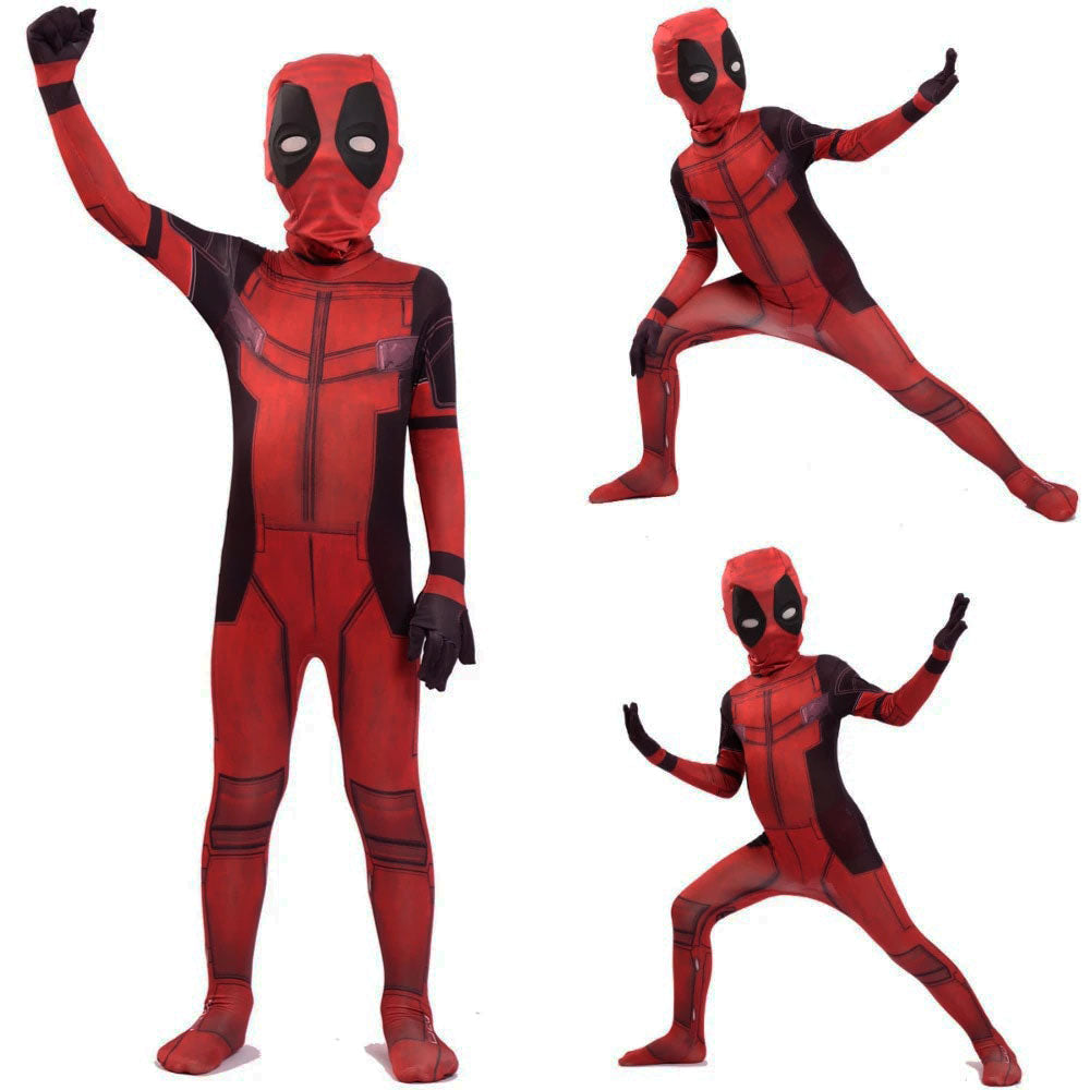 Classic Deadpool Costume - Adult & Kids Premium Cosplay Suit