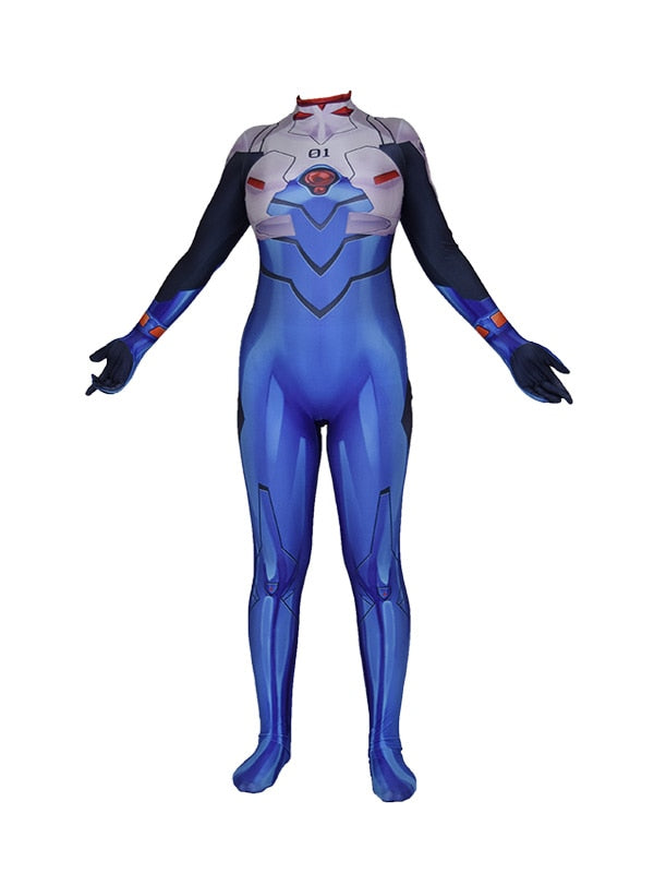 Asuka Neon Genesis Evangelion Costume - Women's Cosplay Suit