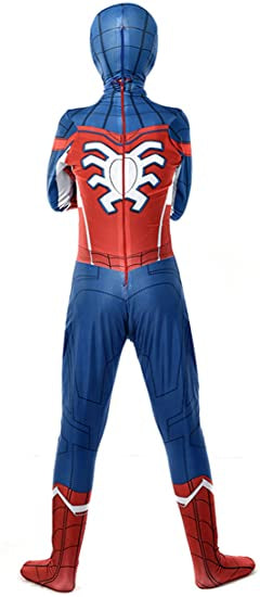 Spider-Man Captain America Costume - Adult Premium Cosplay Suit