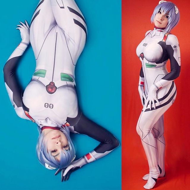 Asuka Neon Genesis Evangelion Costume - Women's Cosplay Suit