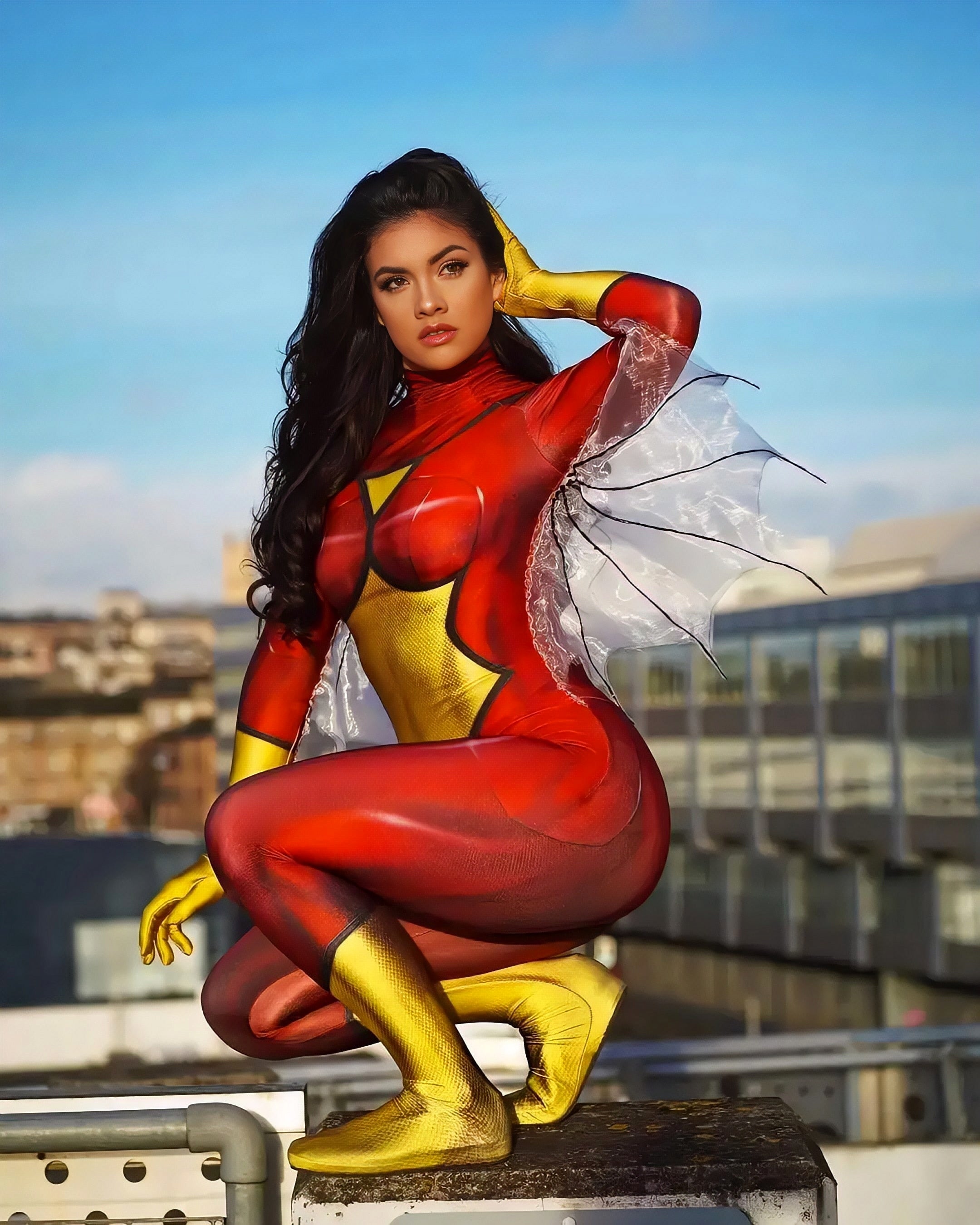 Spider-Woman (Jessica Drew) Costume - Women's Premium Cosplay Suit