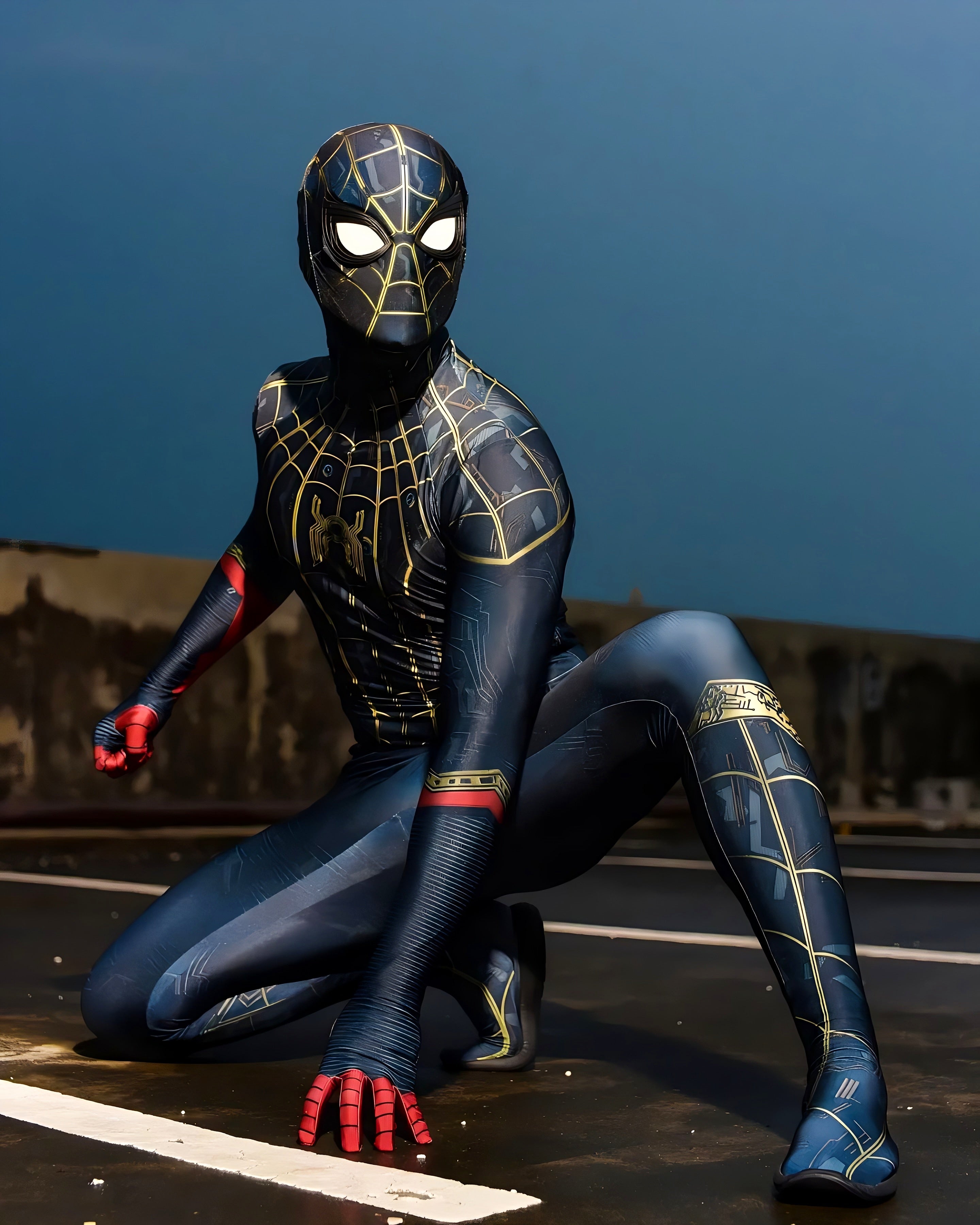 Fantasia Homem-Aranha Magia Sem Volta Para Casa Filme Adulto Cosplay Traje Luxo