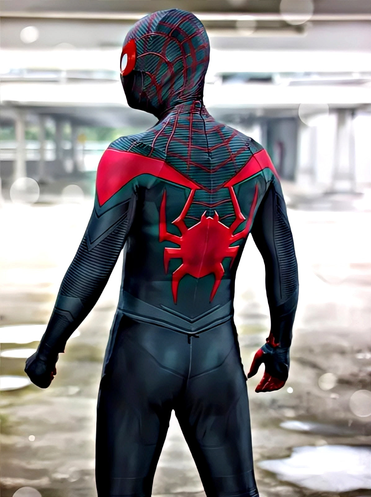 Miles Morales Ultimate Spider-Man Costume - Adult Cosplay Suit