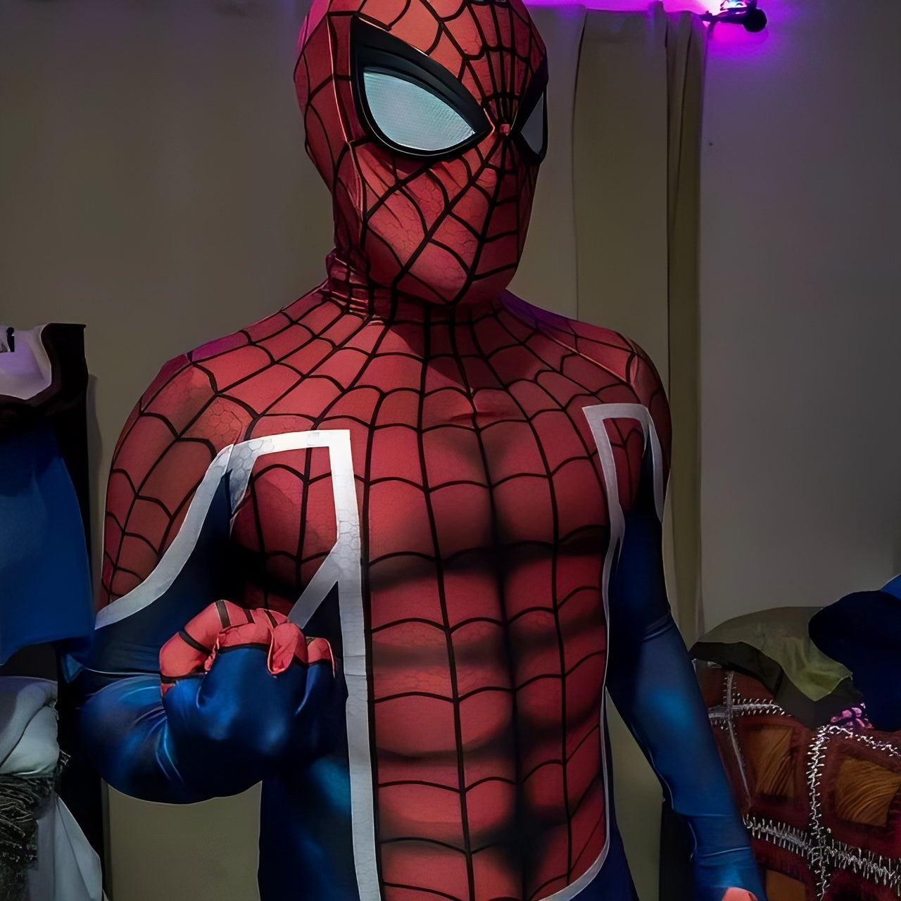 Spider-UK (British Spider-Man) Costume - Adult Premium Cosplay Suit