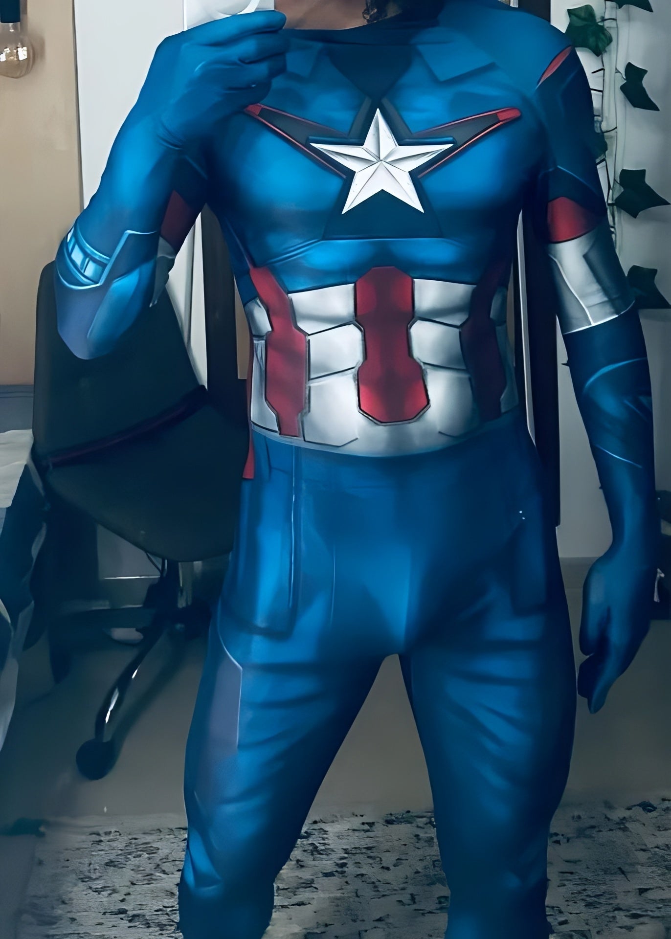 Captain America Avengers Costume - Adult Premium Cosplay Suit