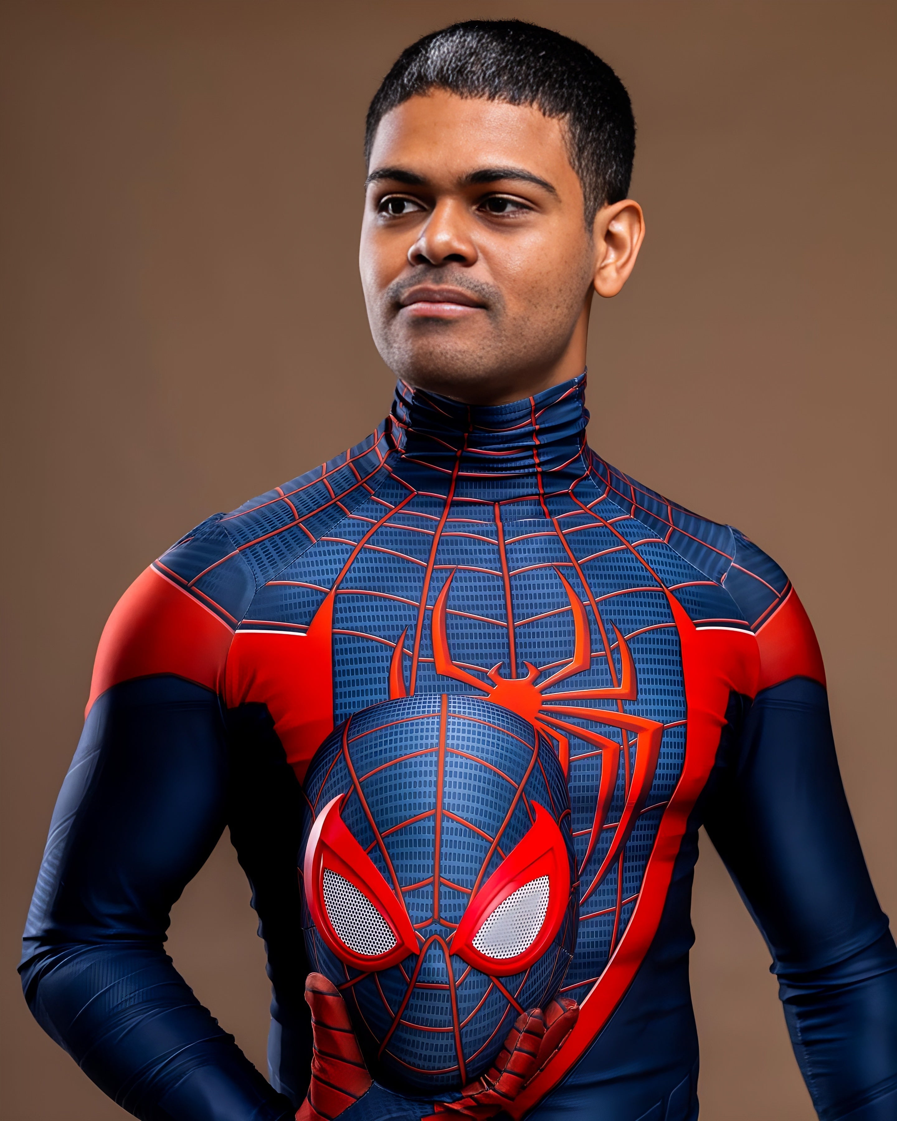 Miles Morales Ultimate Game Costume - Adult Cosplay Suit
