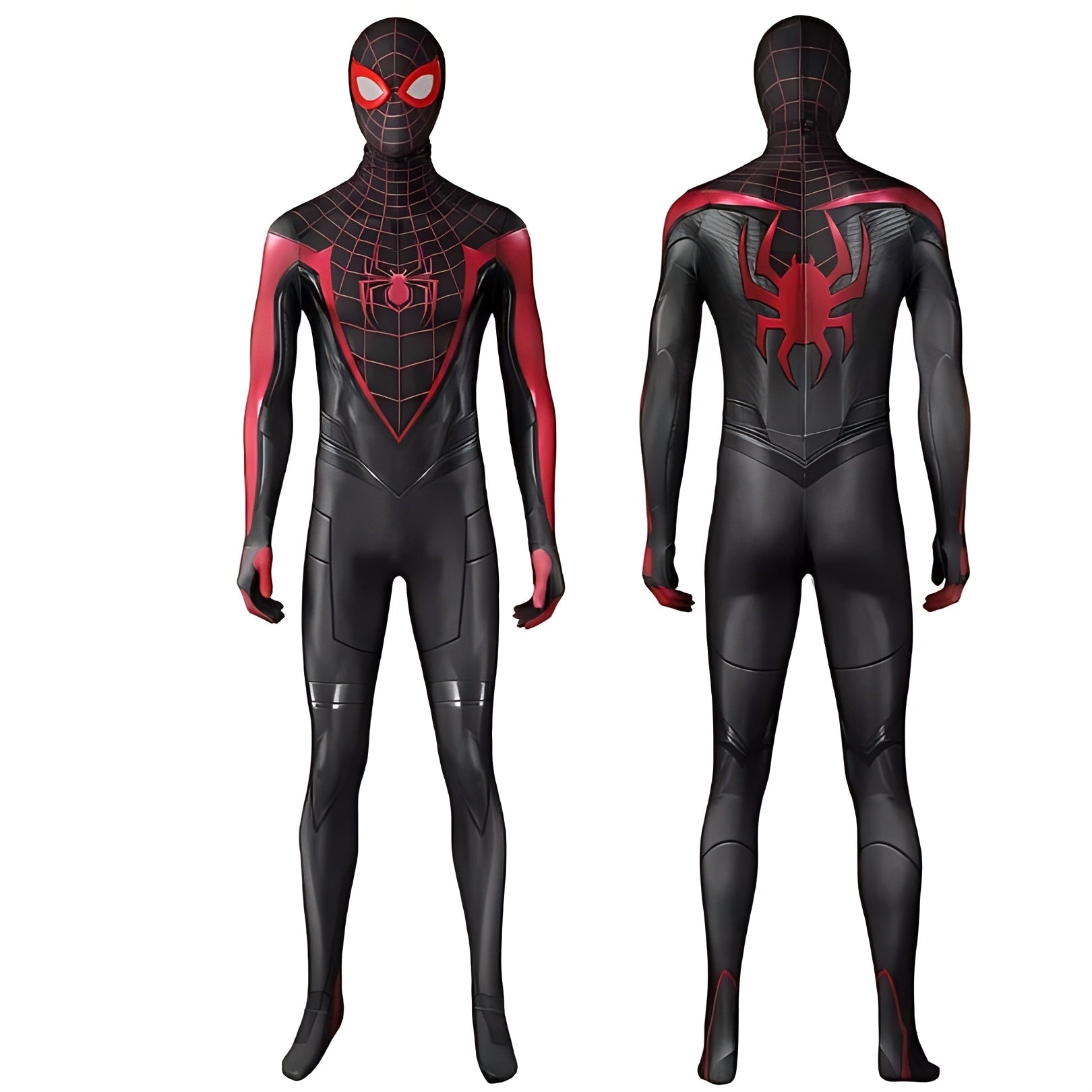 Miles Morales Ultimate Spider-Man PS5 Game Costume - Adult Premium Cosplay Suit