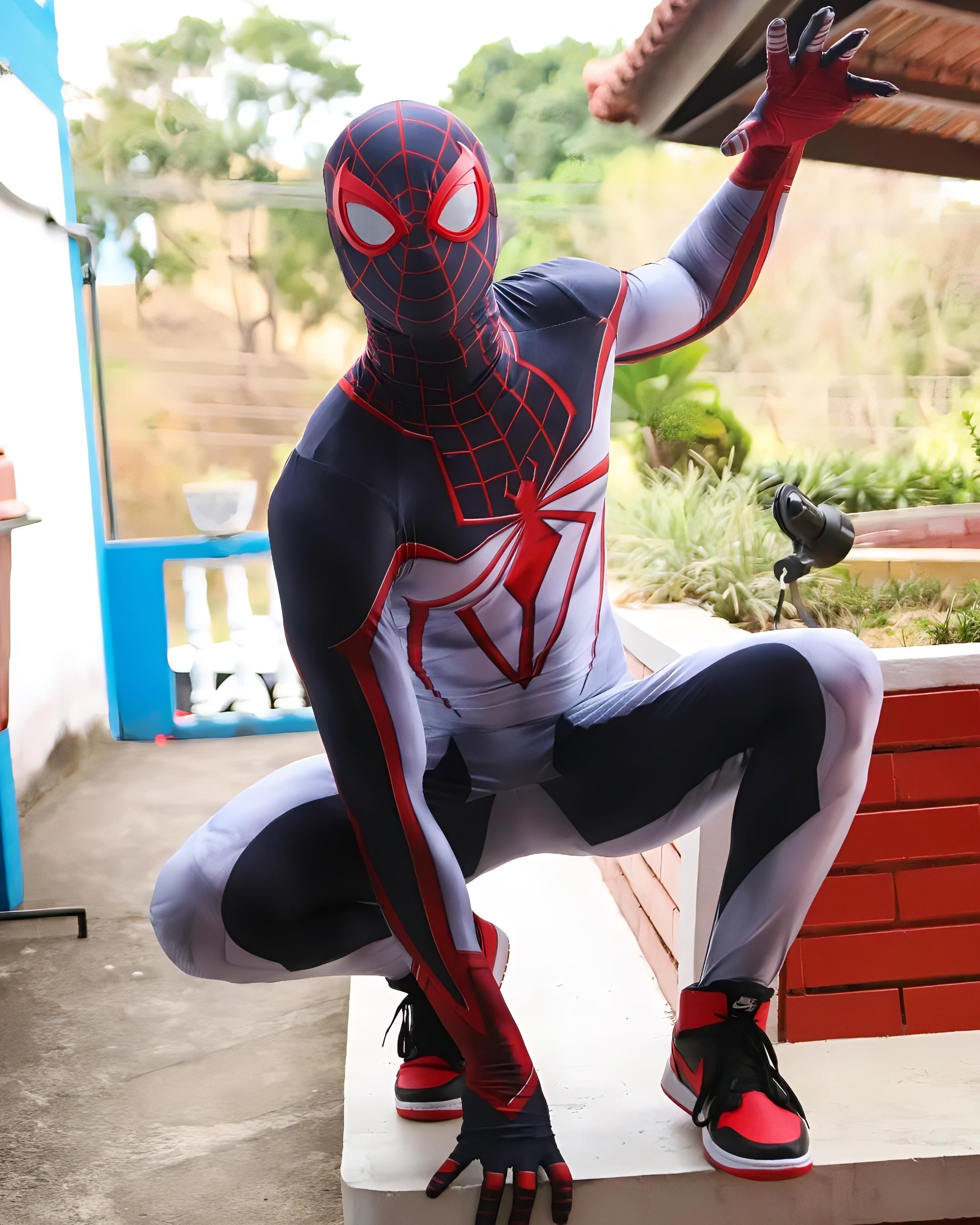Miles Morales PS4/PS5 Game Costume - Adult Cosplay Suit